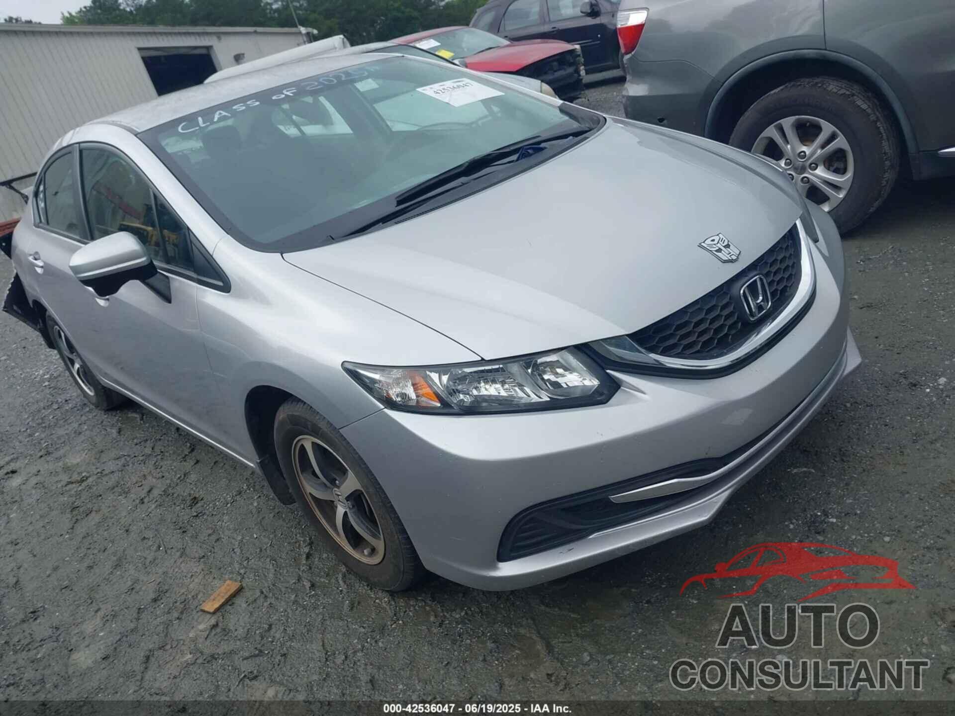 HONDA CIVIC 2015 - 19XFB2F71FE018155