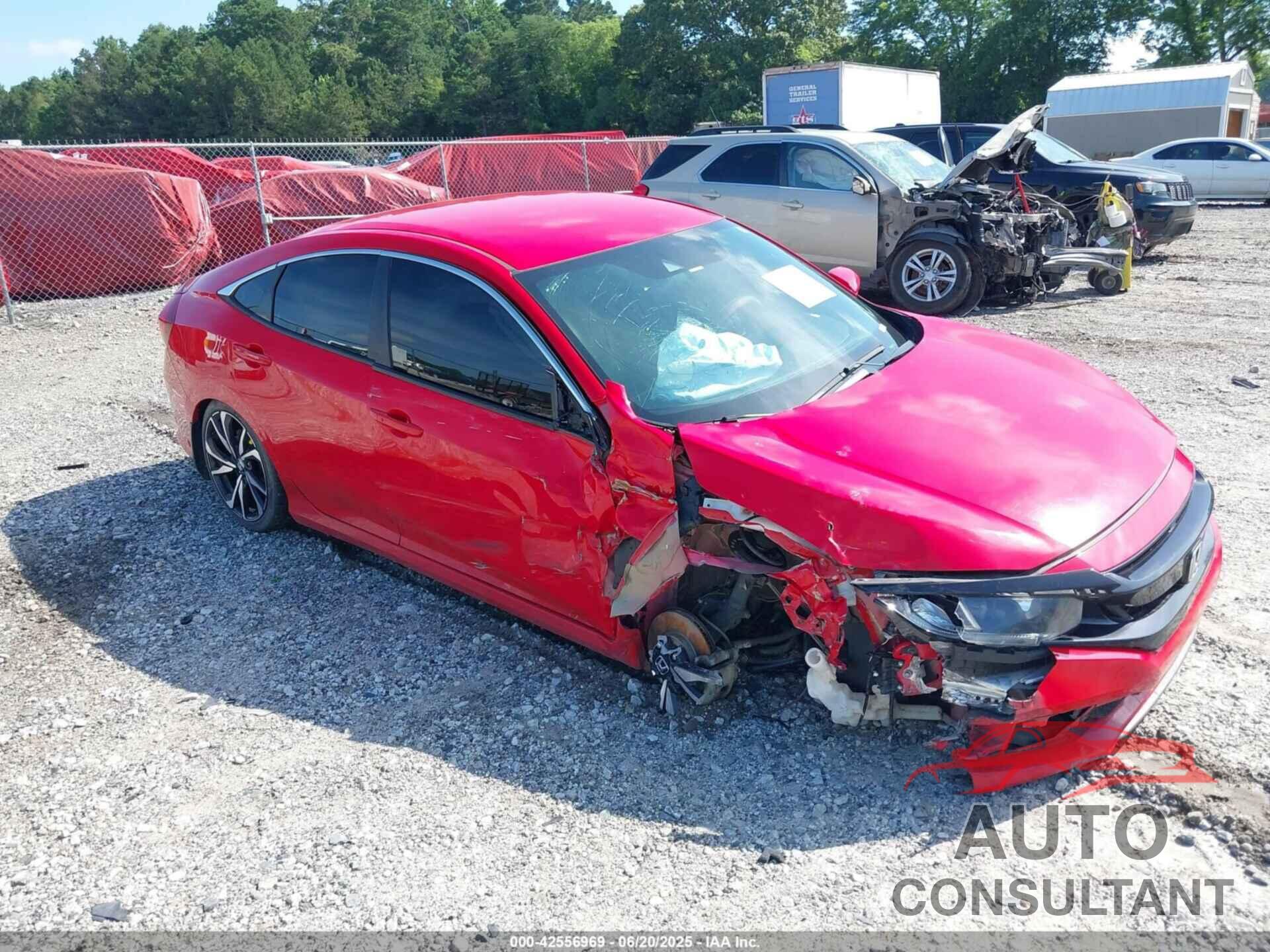 HONDA CIVIC 2021 - 2HGFC2F87MH500220