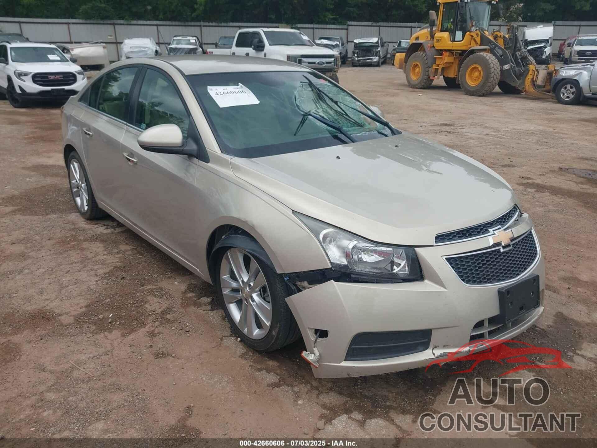 CHEVROLET CRUZE 2011 - 1G1PH5S9XB7232348