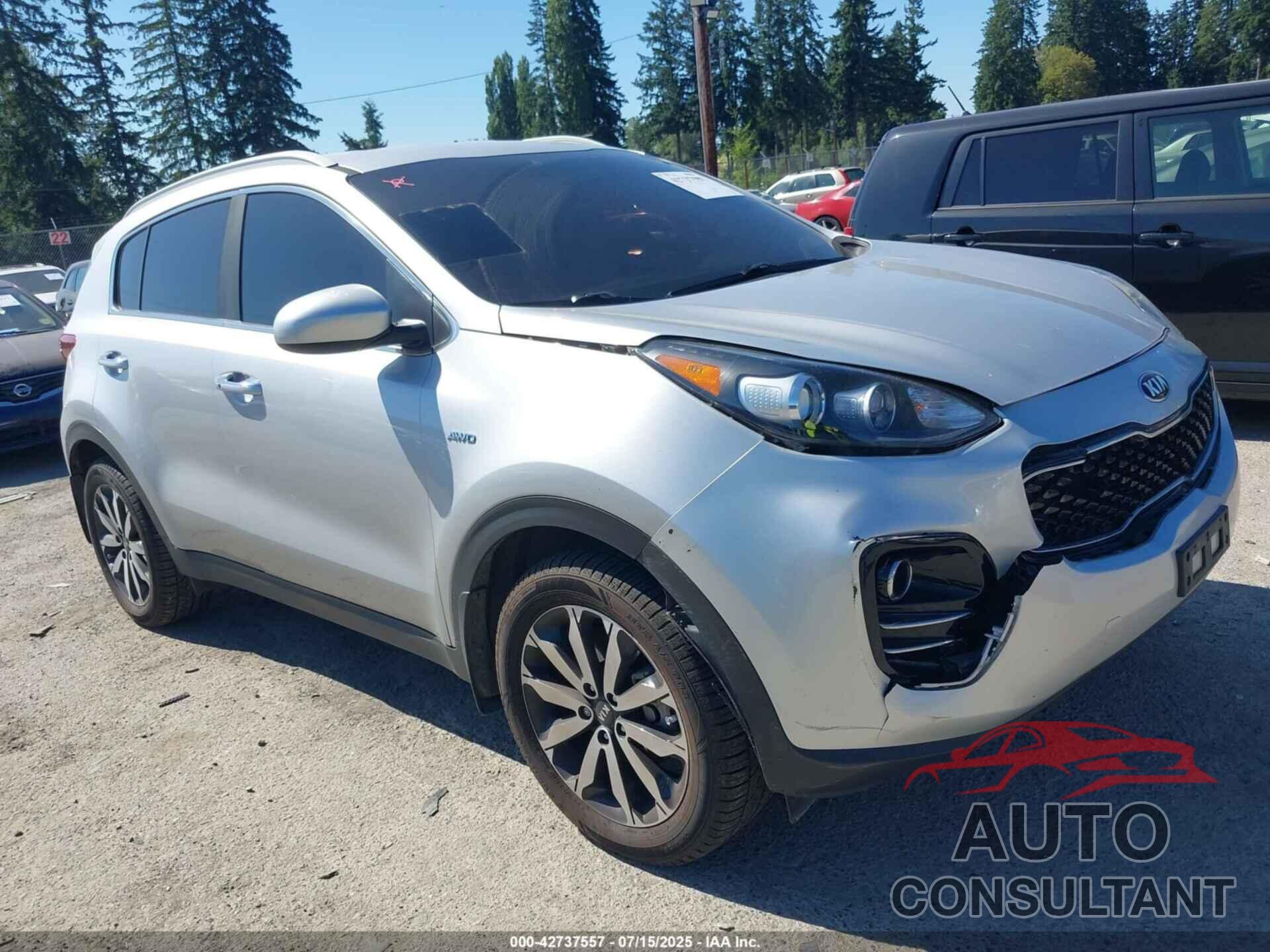 KIA SPORTAGE 2017 - KNDPNCAC9H7226986
