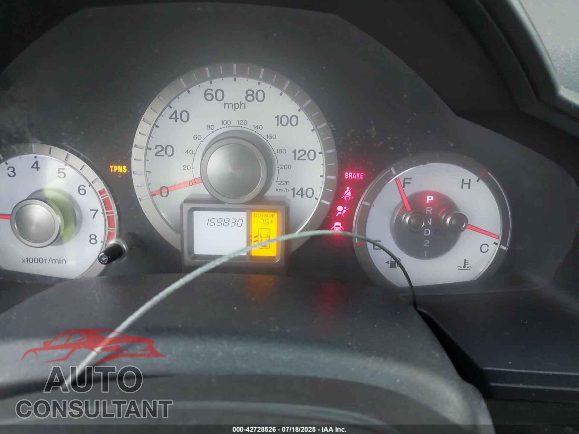 HONDA PILOT 2011 - 5FNYF4H46BB107171