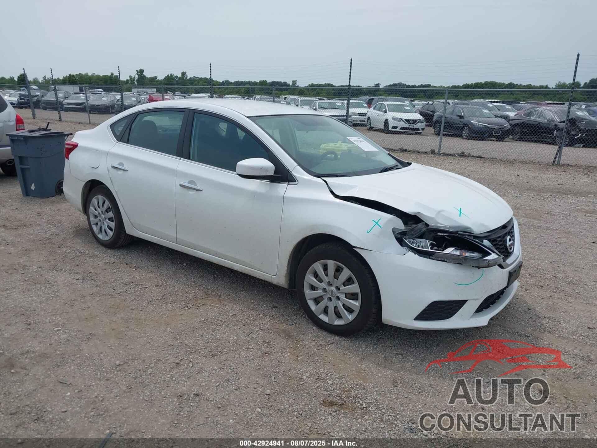 NISSAN SENTRA 2019 - 3N1AB7AP8KY268700