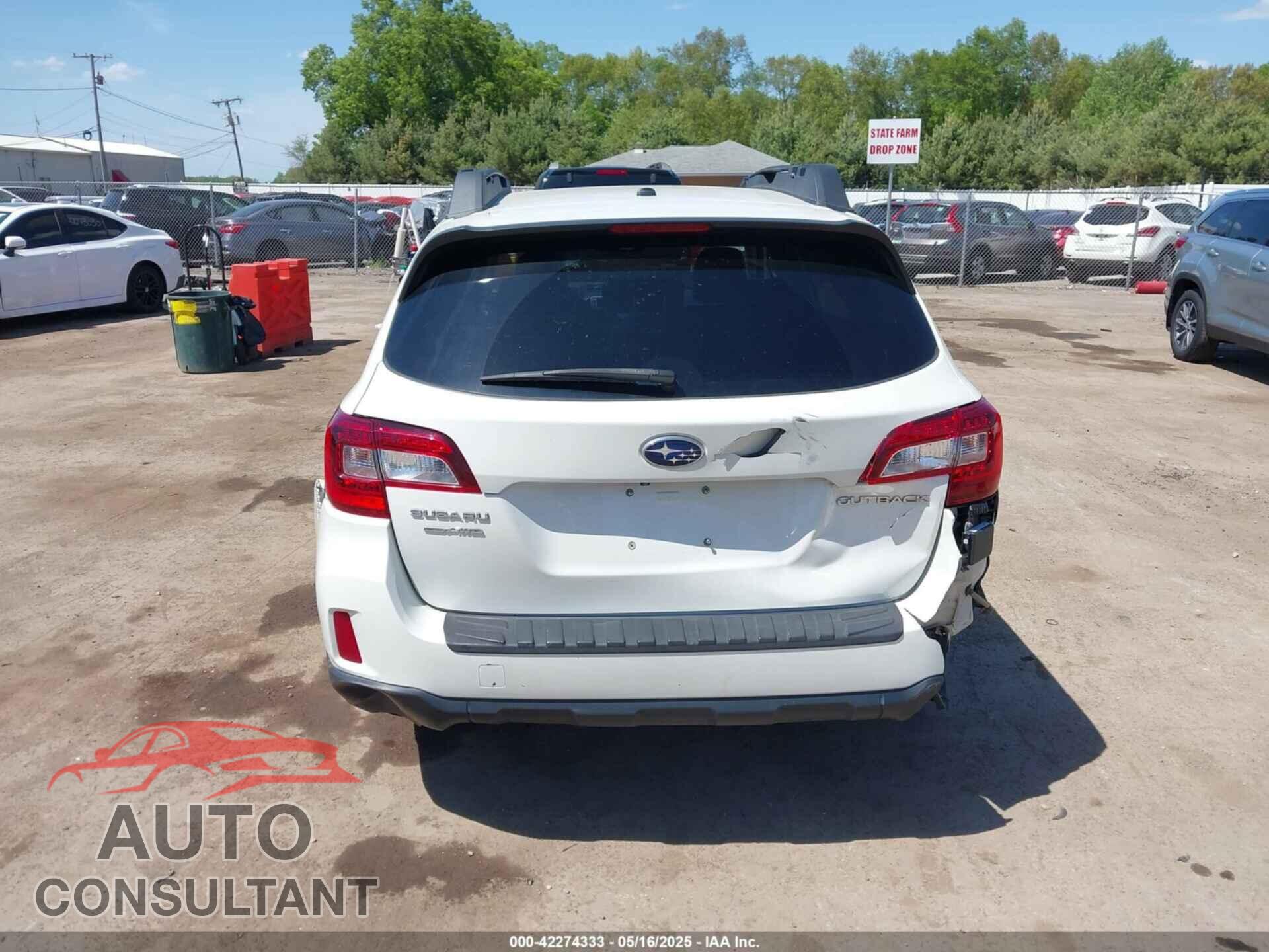 SUBARU OUTBACK 2015 - 4S4BSBLC8F3350936