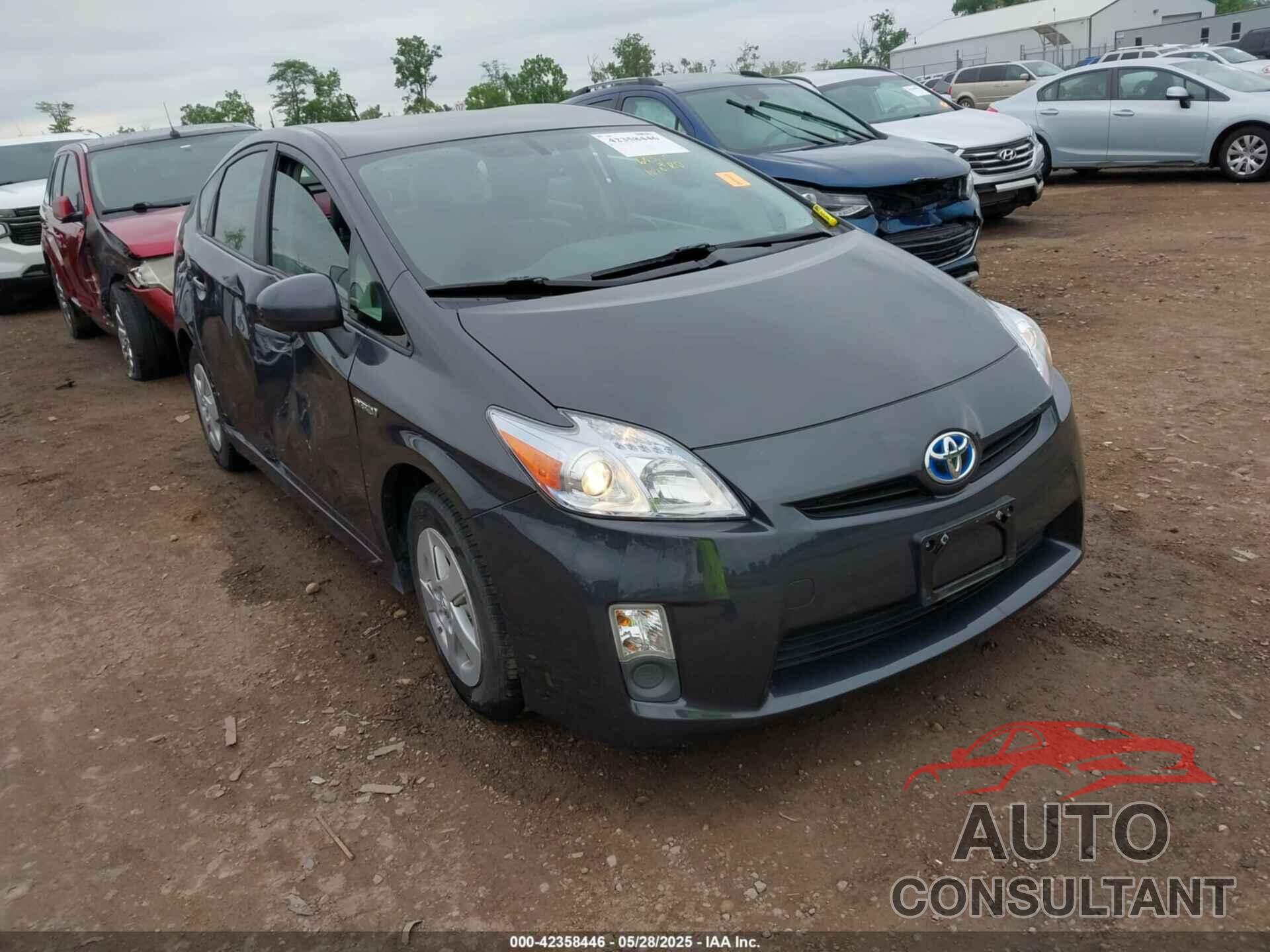 TOYOTA PRIUS 2011 - JTDKN3DU7B1424538