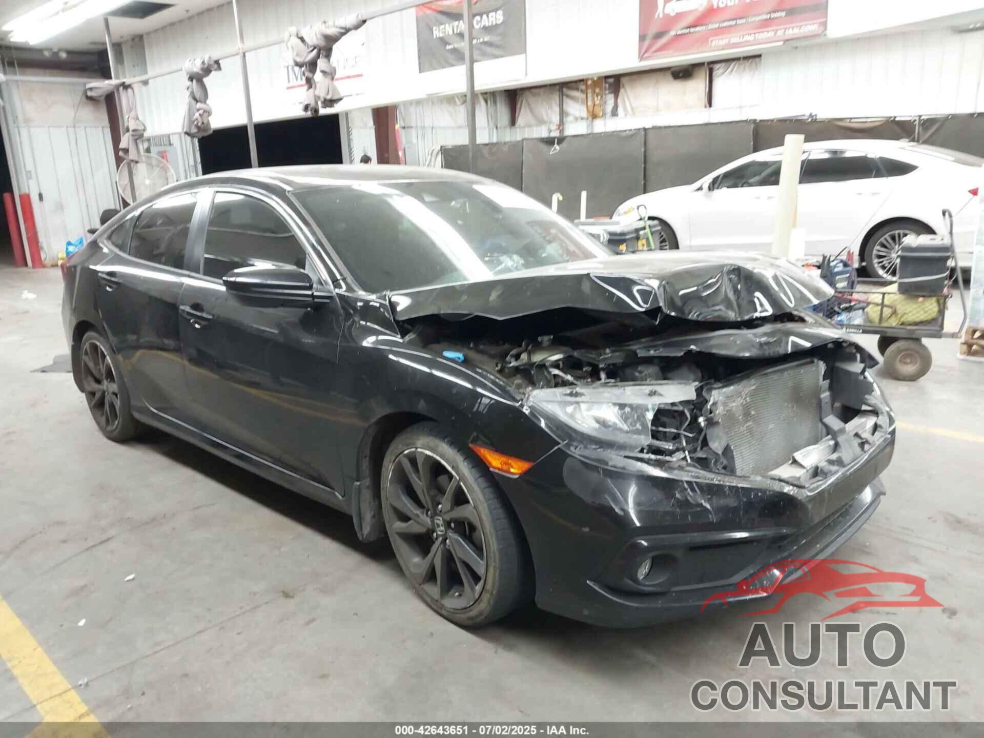 HONDA CIVIC 2020 - 2HGFC2F80LH583374