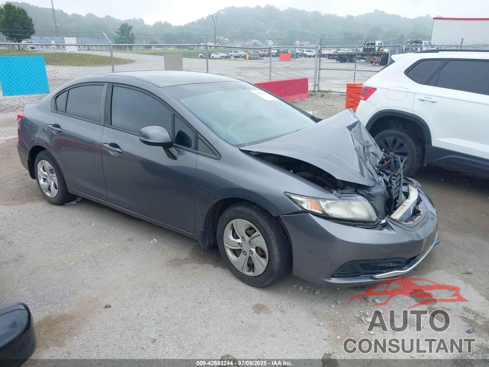 HONDA CIVIC 2013 - 19XFB2F57DE082325