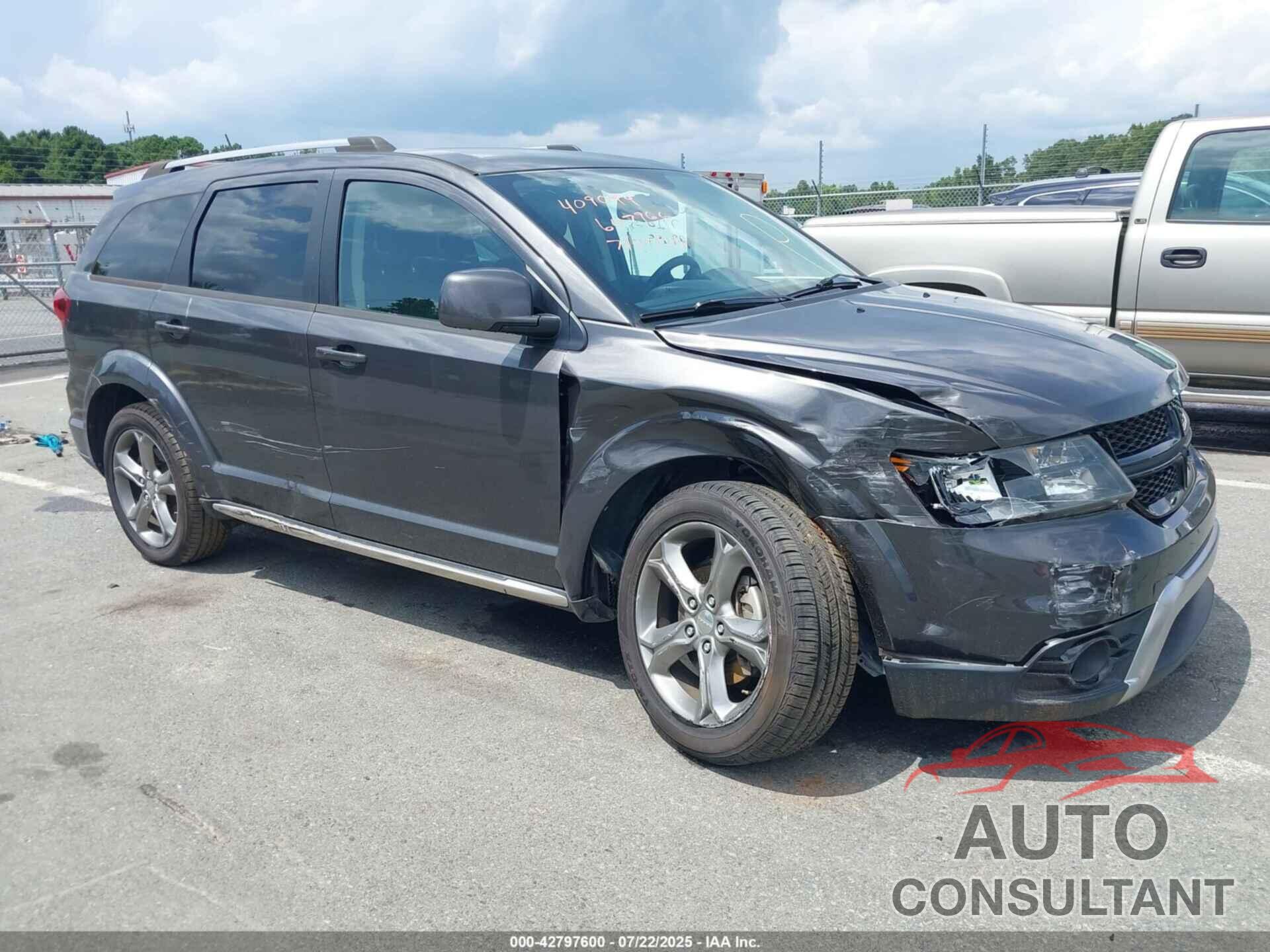 DODGE JOURNEY 2017 - 3C4PDCGG1HT607966
