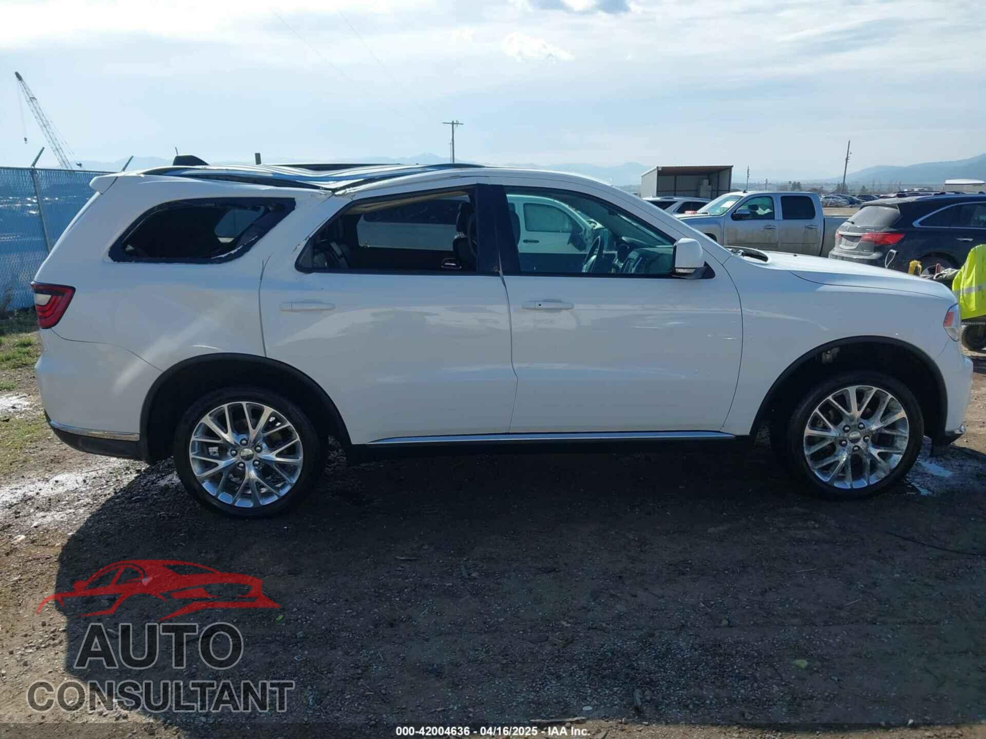 DODGE DURANGO 2016 - 1C4RDJDG7GC477302