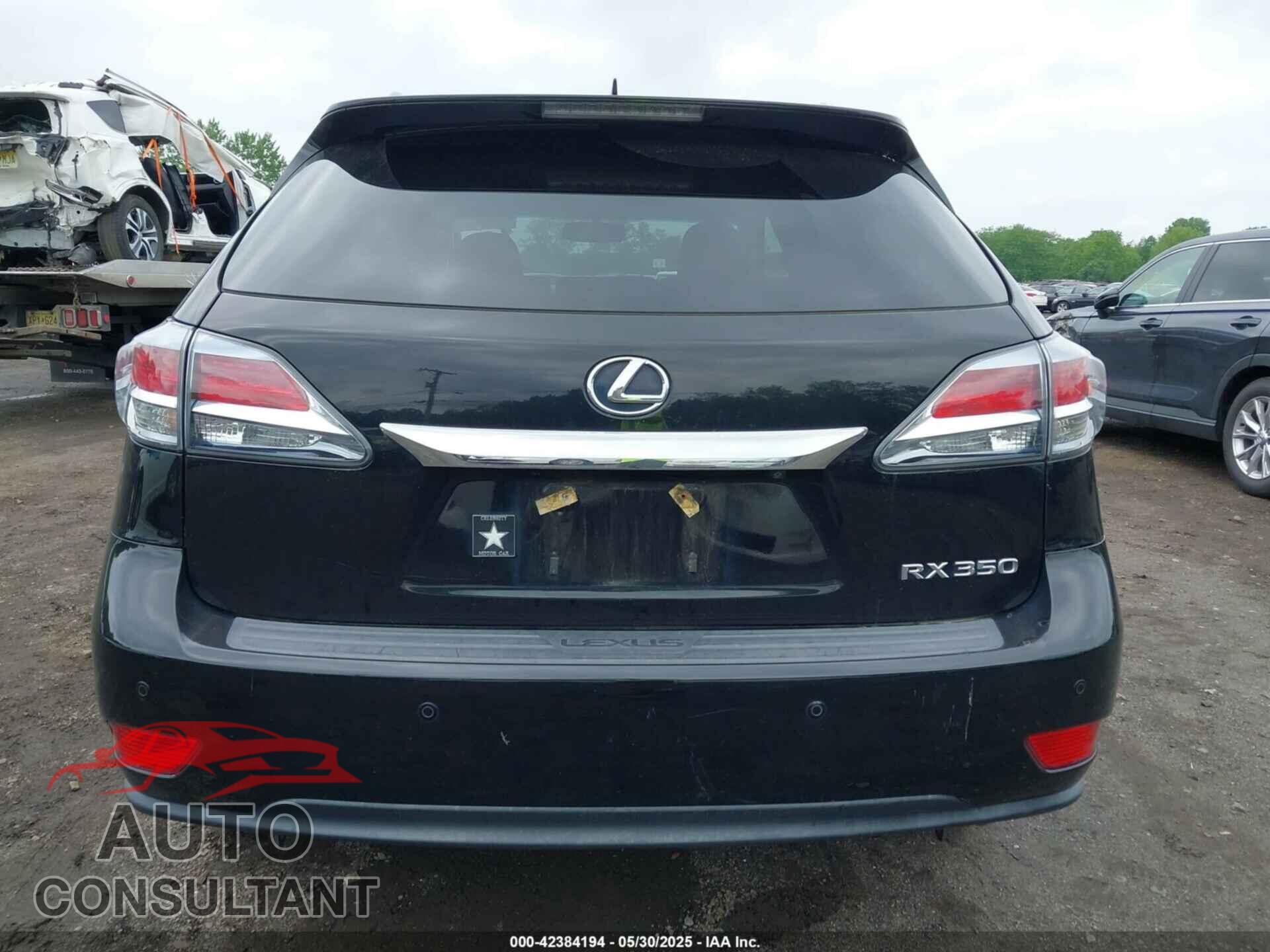 LEXUS RX 350 2014 - 2T2BK1BA1EC231237