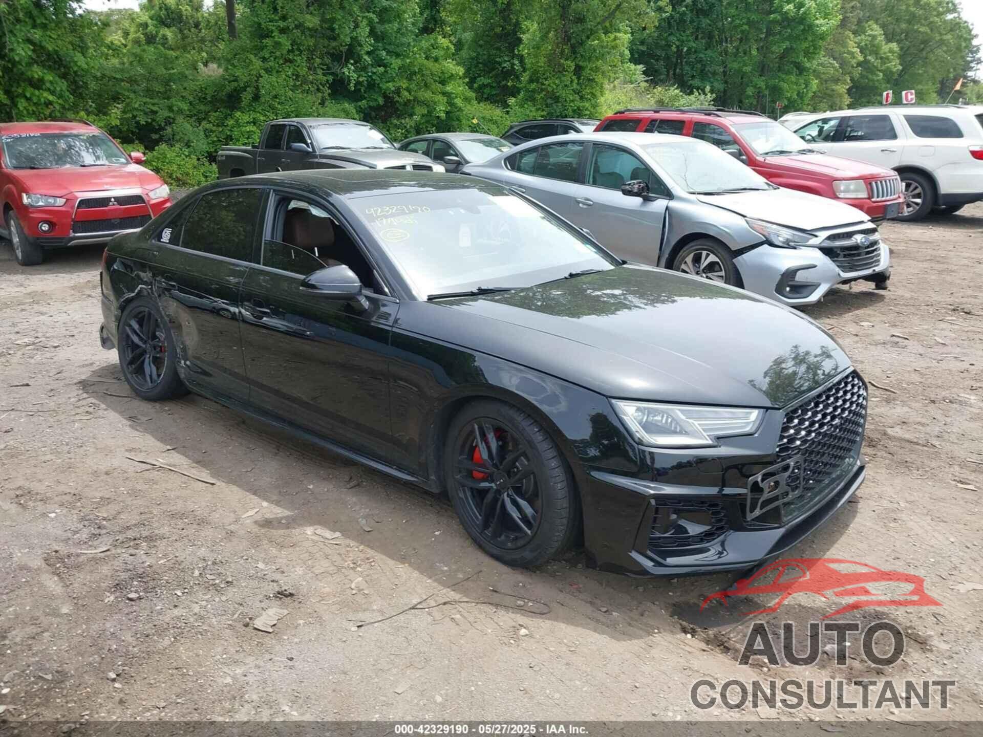 AUDI A4 2017 - WAUDNAF44HN053296