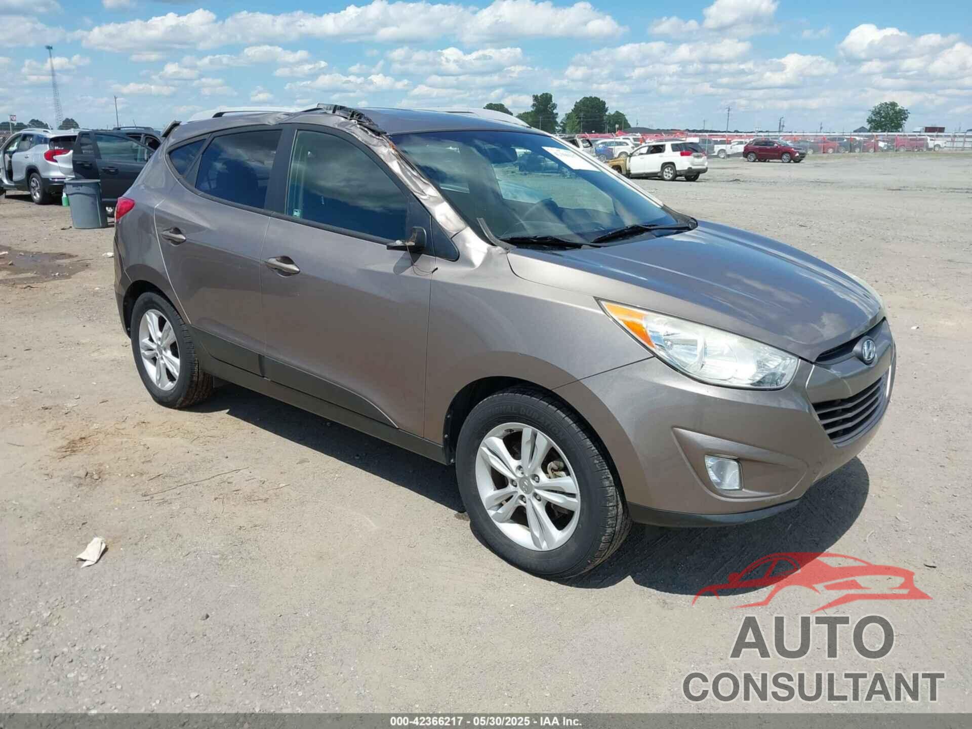 HYUNDAI TUCSON 2013 - KM8JU3AC5DU624633