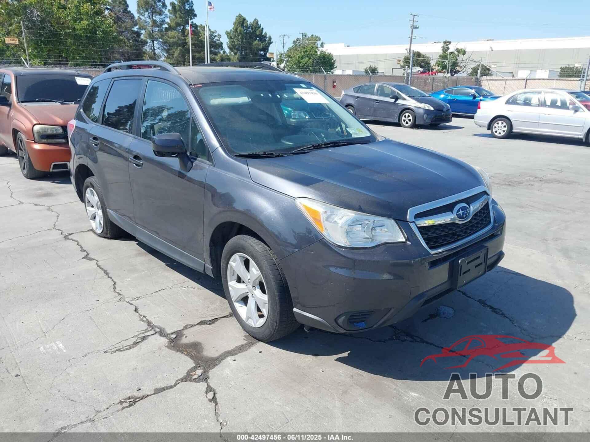SUBARU FORESTER 2014 - JF2SJAEC8EH493371