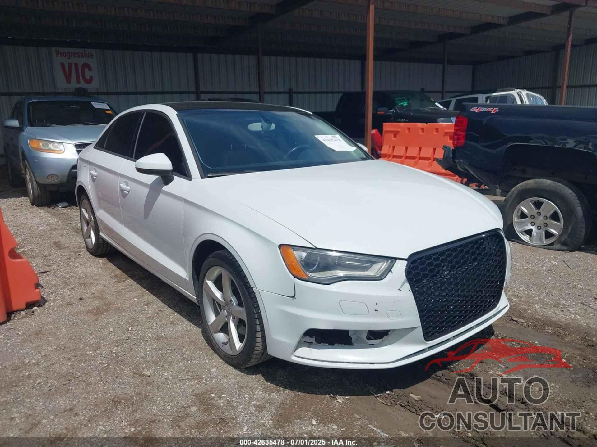 AUDI A3 2015 - WAUACGFF6F1120658