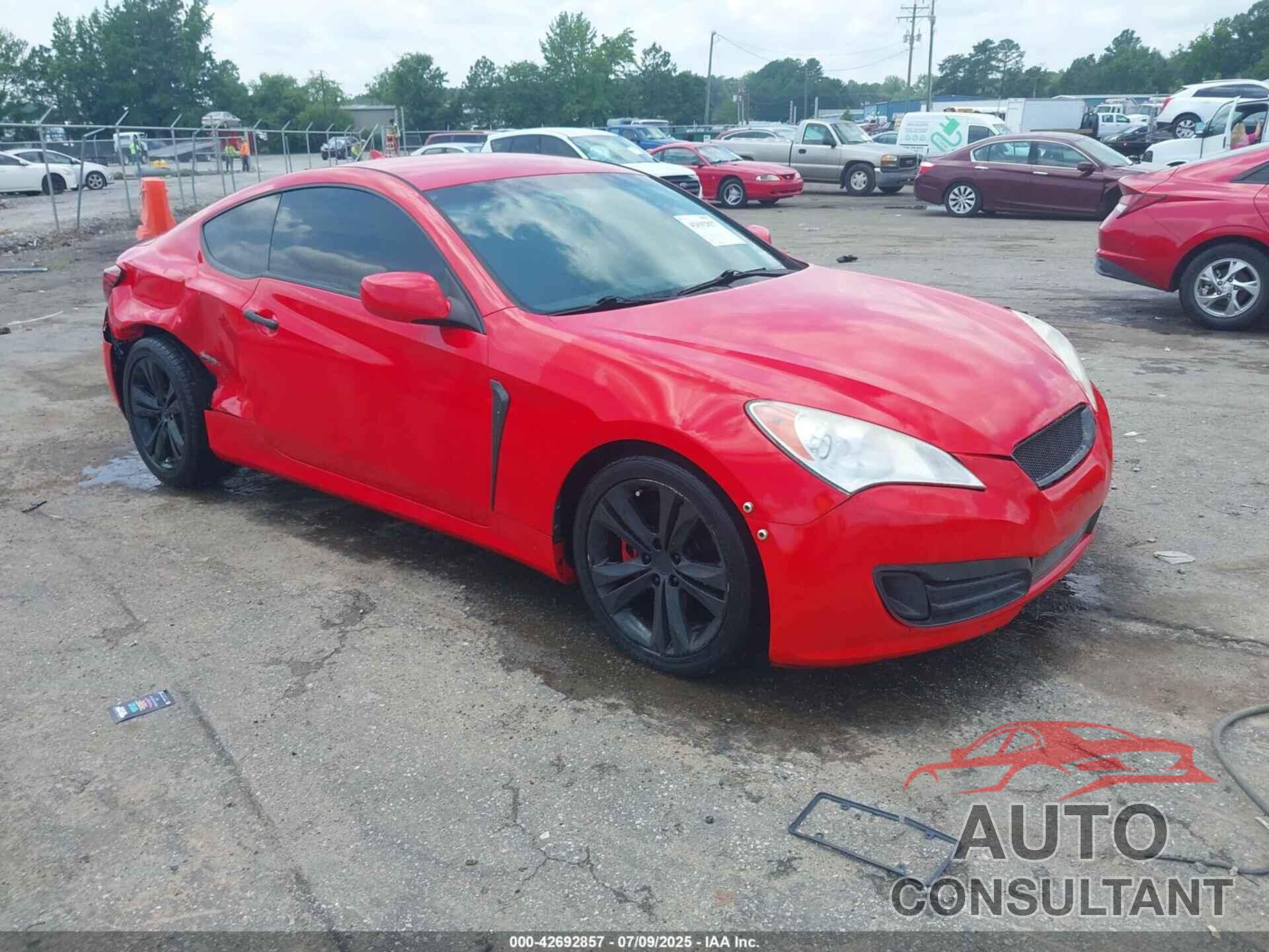 HYUNDAI GENESIS 2011 - KMHHT6KD5BU060618