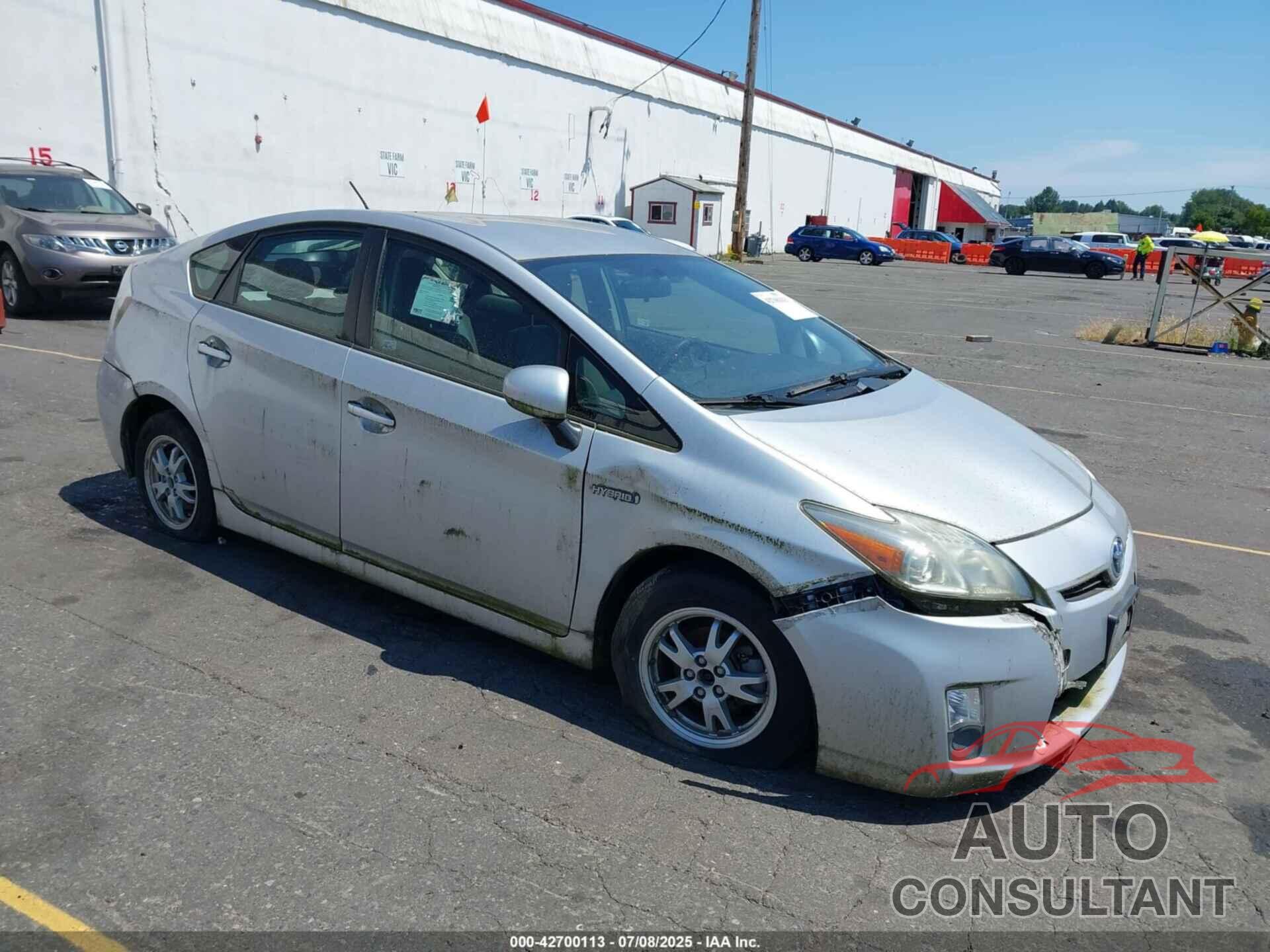 TOYOTA PRIUS 2011 - JTDKN3DU9B0290525