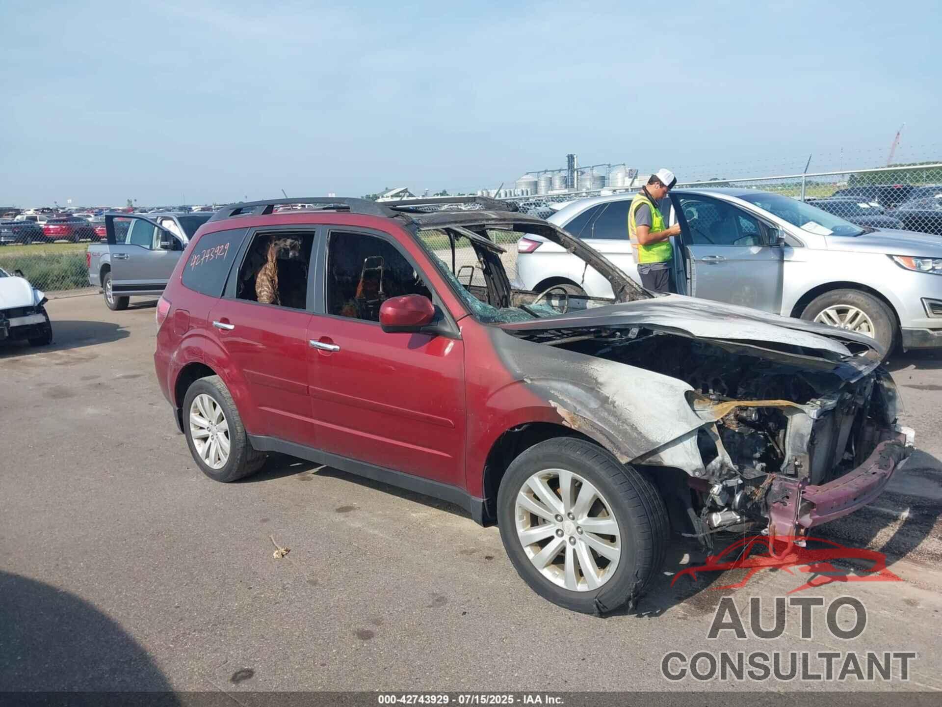 SUBARU FORESTER 2012 - JF2SHBDC0CH456413