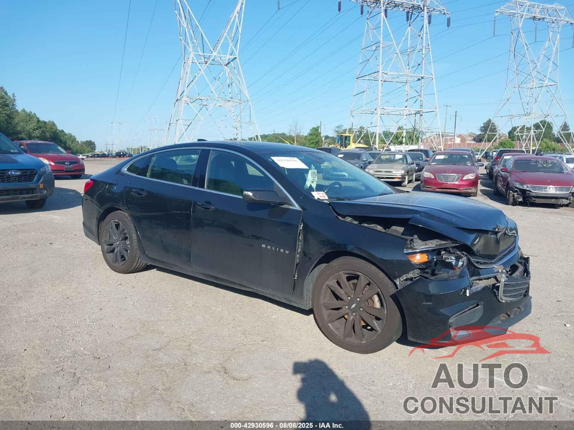 CHEVROLET MALIBU 2016 - 1G1ZE5ST3GF172858