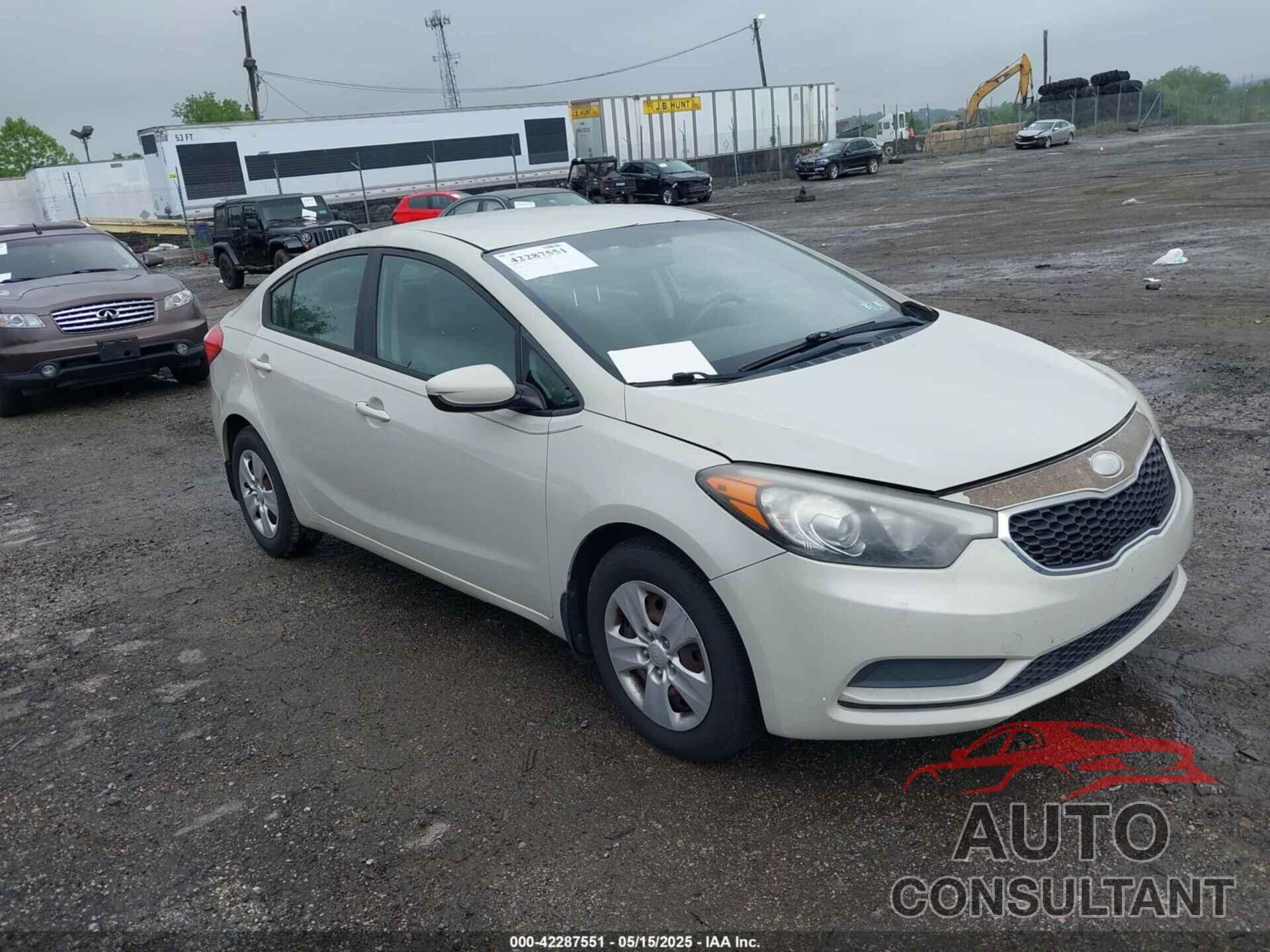 KIA FORTE 2014 - KNAFK4A64E5174188