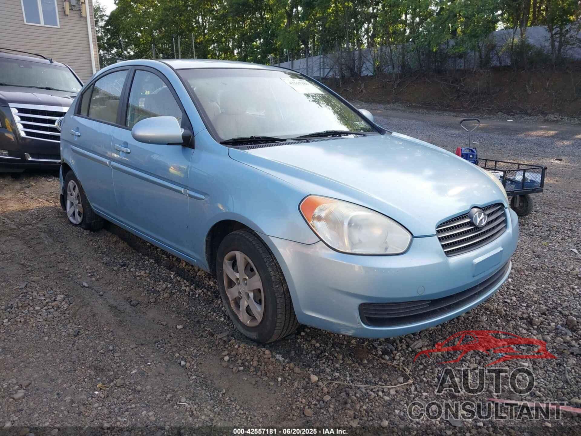 HYUNDAI ACCENT 2009 - KMHCN46CX9U371689