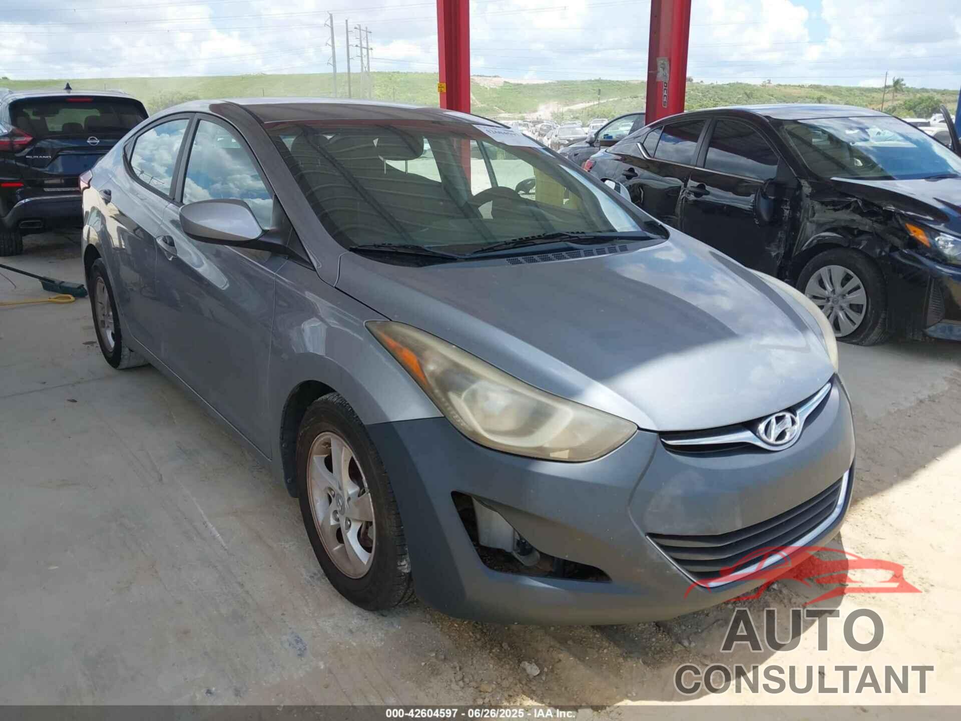 HYUNDAI ELANTRA 2014 - KMHDH4AEXEU159857
