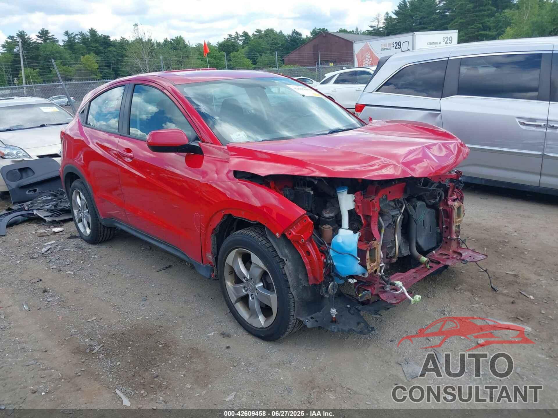 HONDA HR-V 2018 - 3CZRU6H30JG724694
