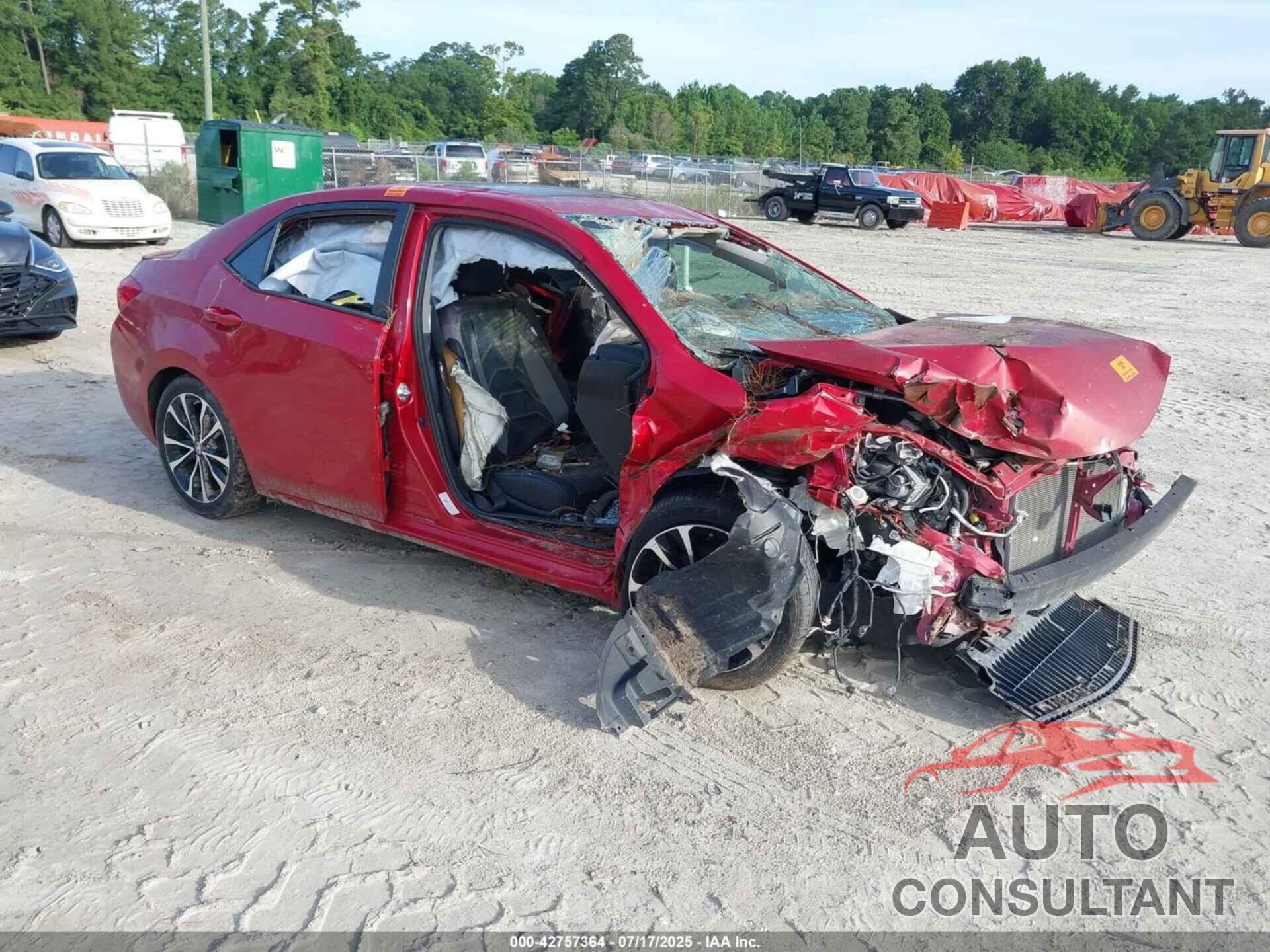TOYOTA COROLLA 2019 - 2T1BURHE7KC225736