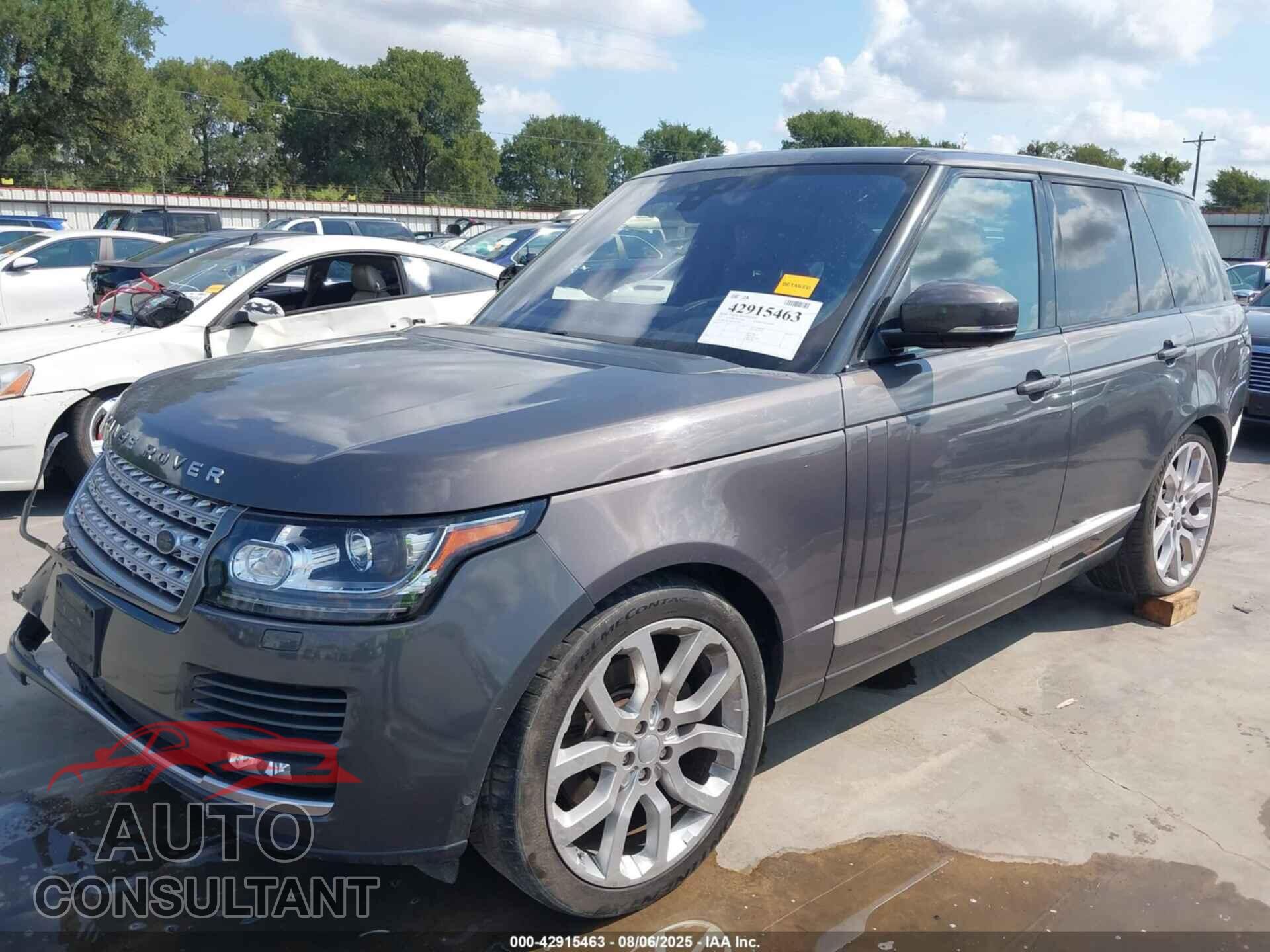 LAND ROVER RANGE ROVER 2017 - SALGS2FK8HA322915