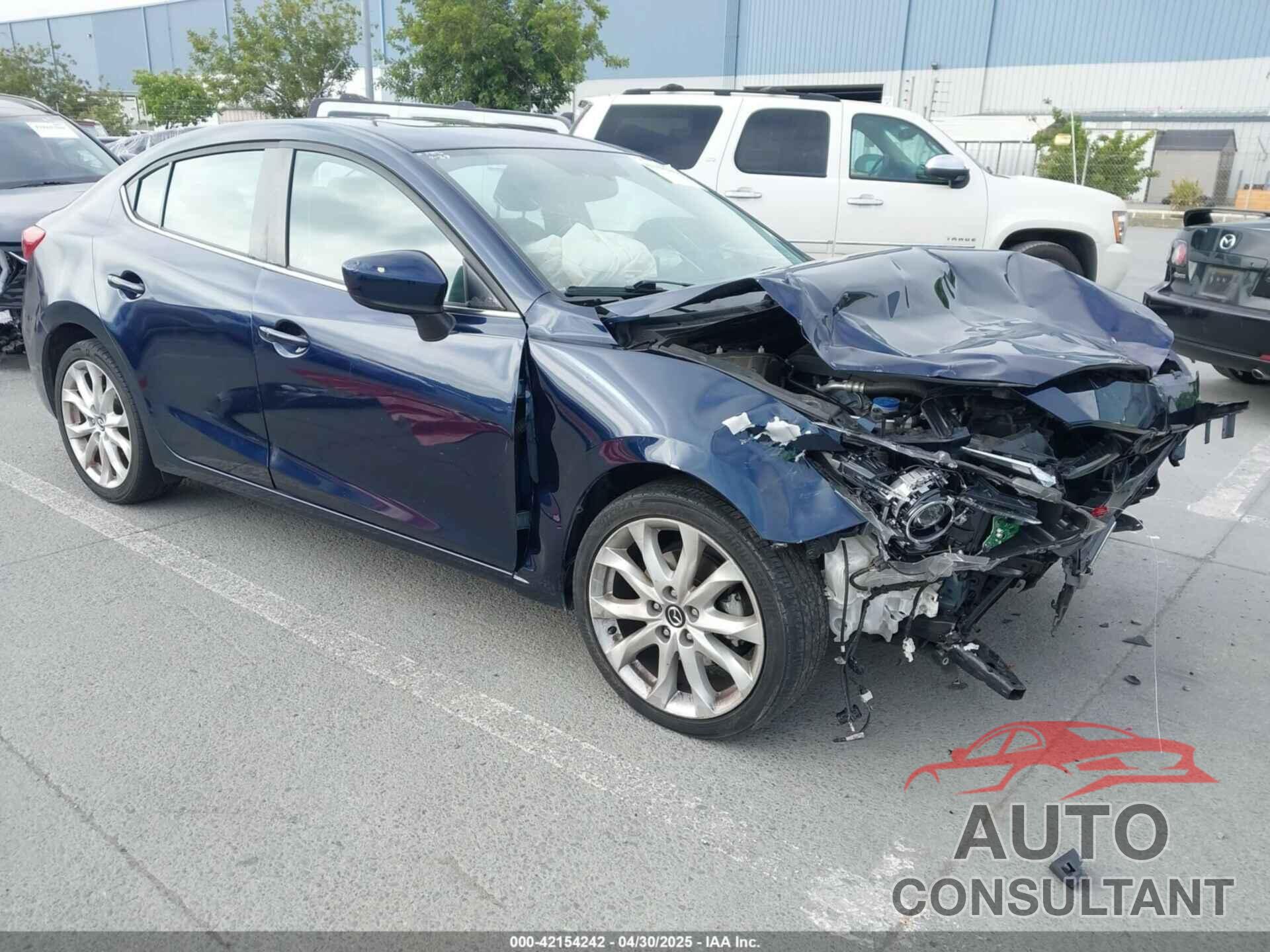 MAZDA MAZDA3 2016 - JM1BM1X33G1312479