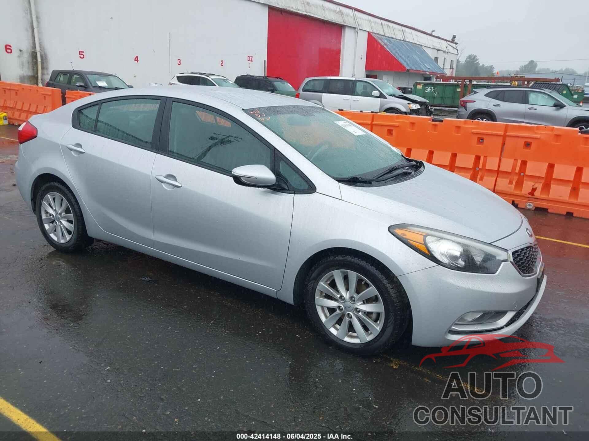 KIA FORTE 2016 - KNAFX4A66G5449712