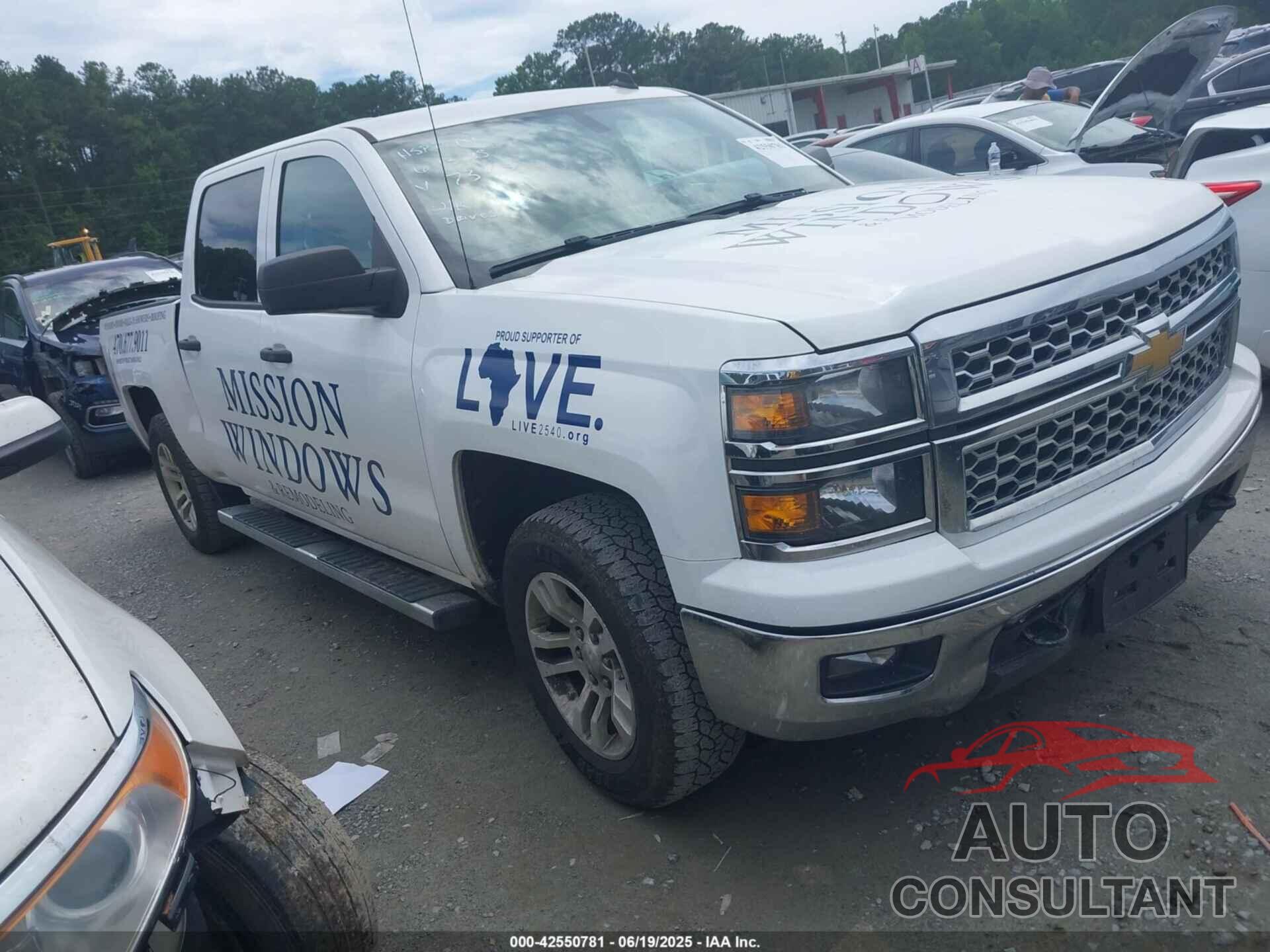 CHEVROLET SILVERADO 1500 2014 - 3GCUKREC9EG567345