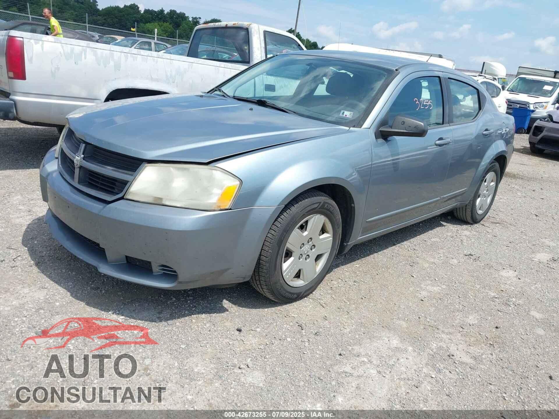 DODGE AVENGER 2010 - 1B3CC4FB7AN190342