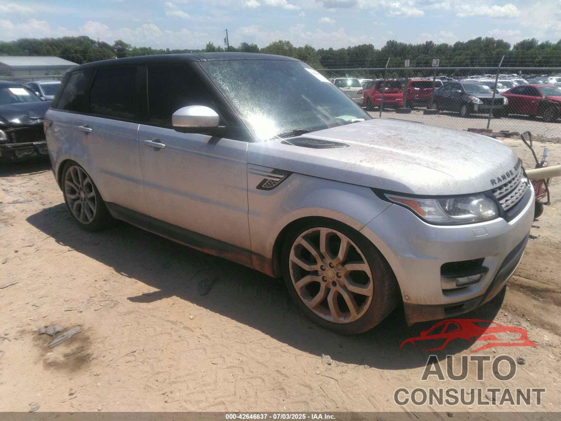 LAND ROVER RANGE ROVER SPORT 2015 - SALWR2VF5FA539086