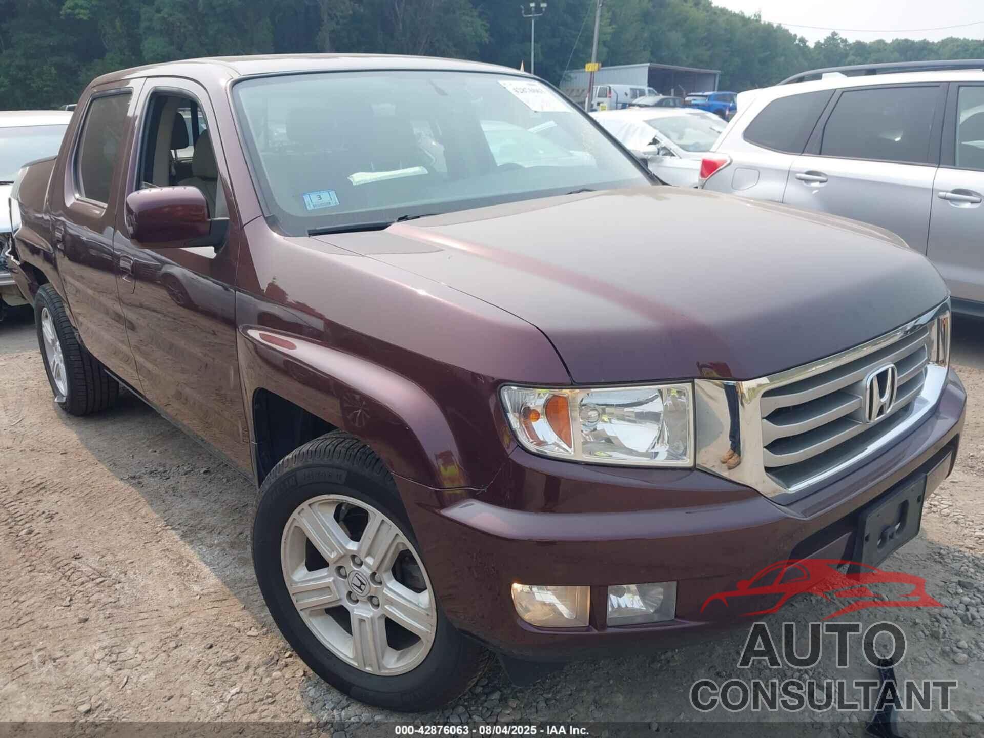 HONDA RIDGELINE 2013 - 5FPYK1F51DB017717