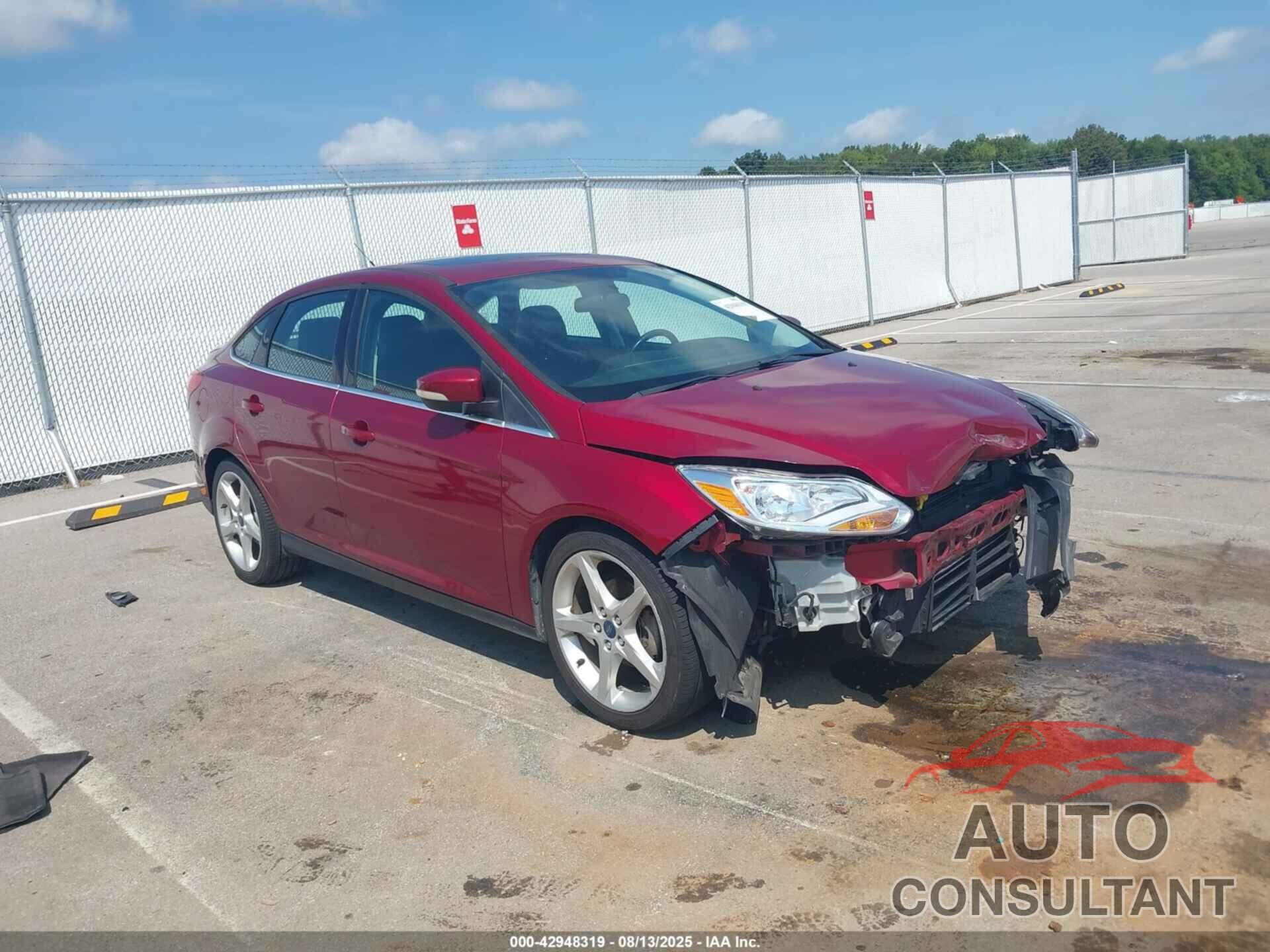 FORD FOCUS 2013 - 1FADP3J28DL380486