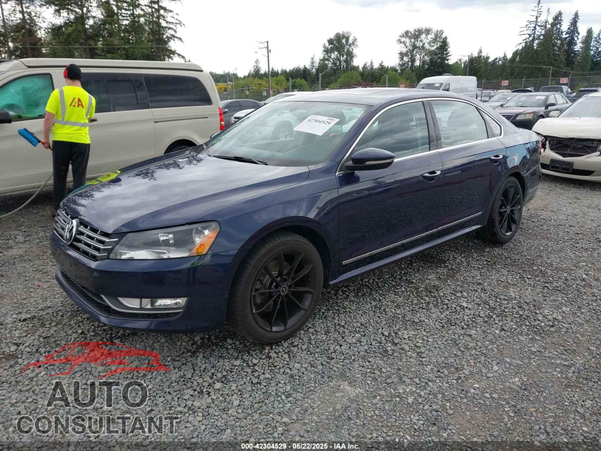 VOLKSWAGEN PASSAT 2012 - 1VWCN7A33CC061052
