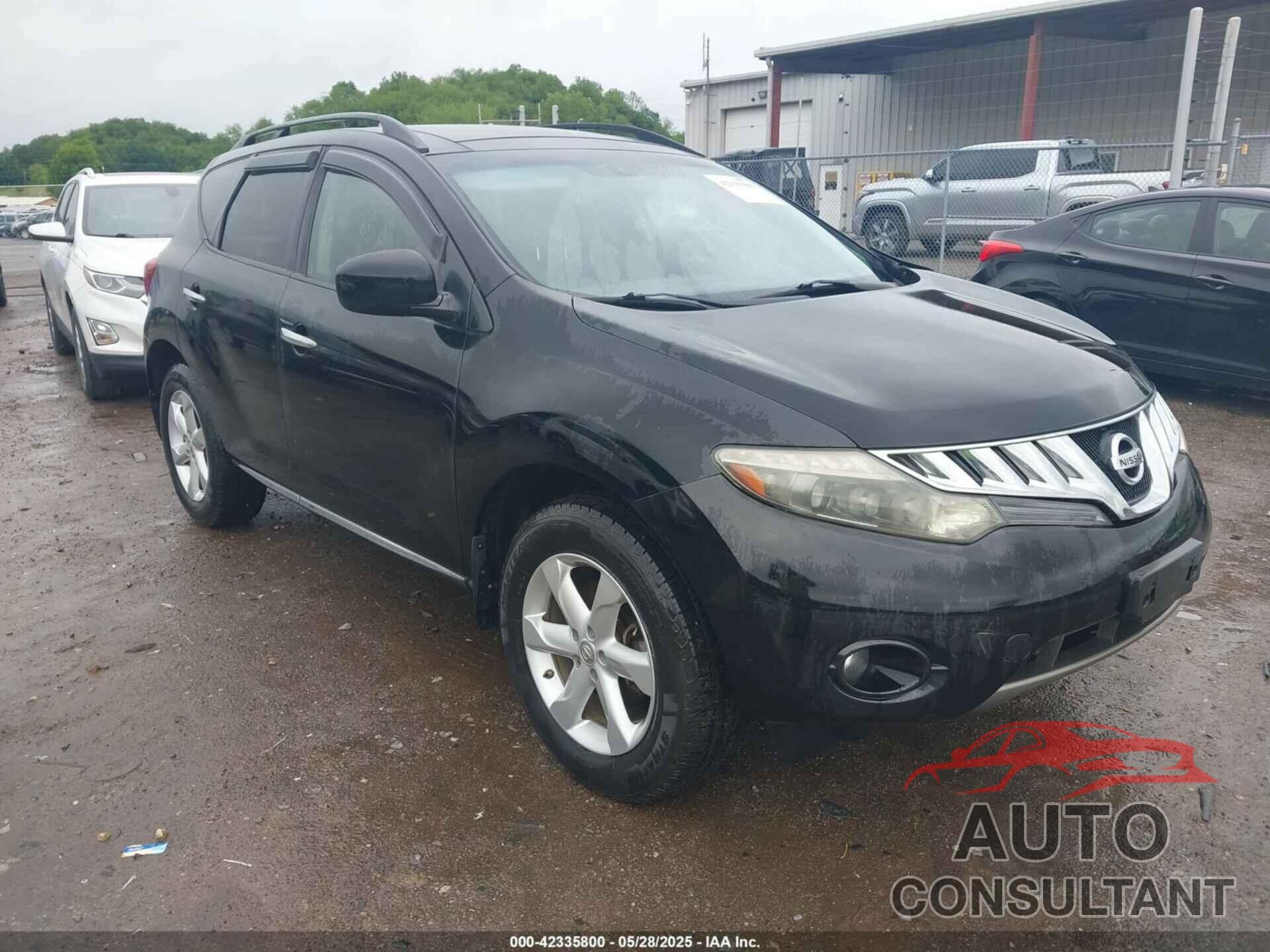 NISSAN MURANO 2010 - JN8AZ1MW7AW101263