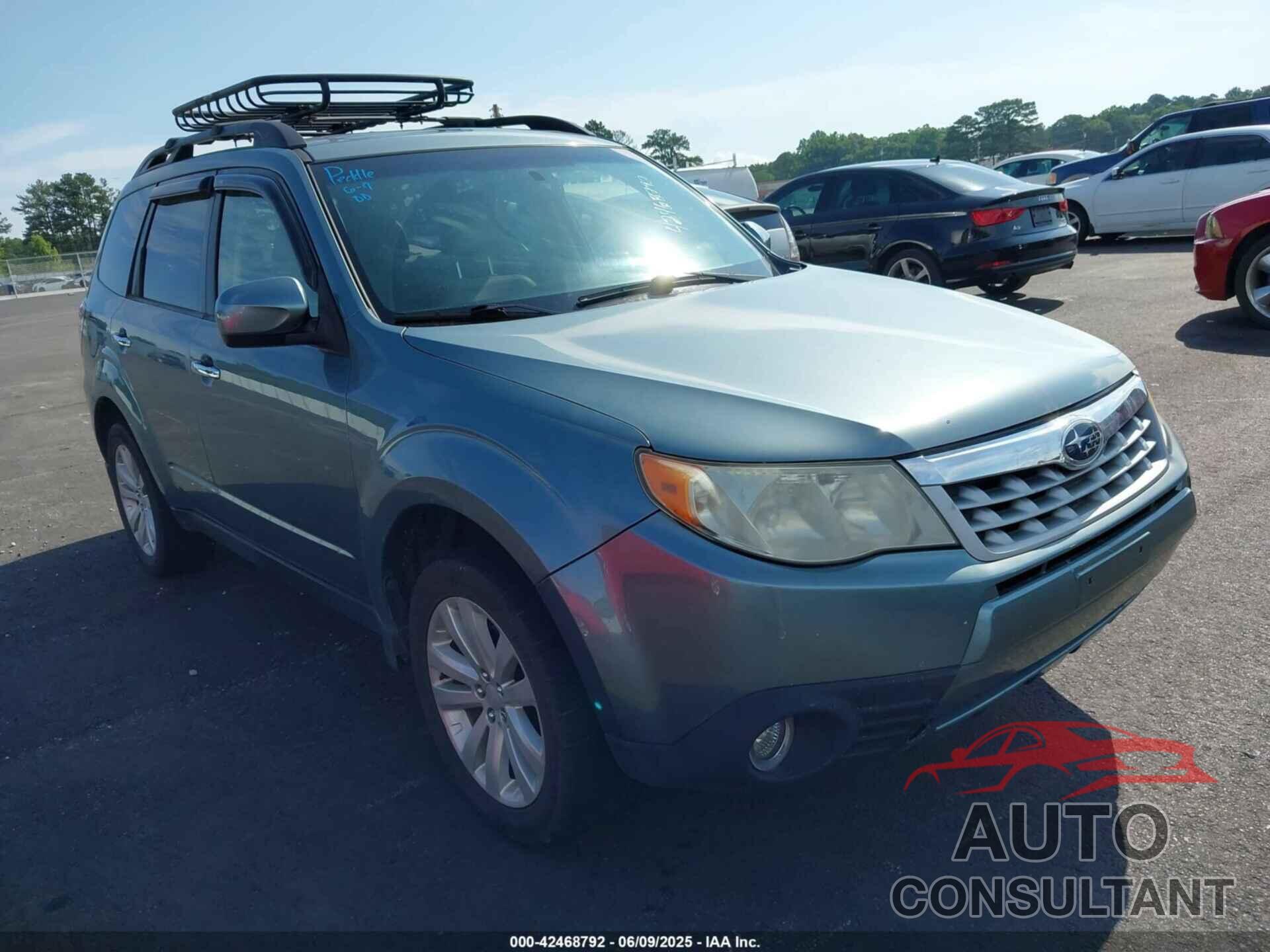 SUBARU FORESTER 2012 - JF2SHBEC0CH420297
