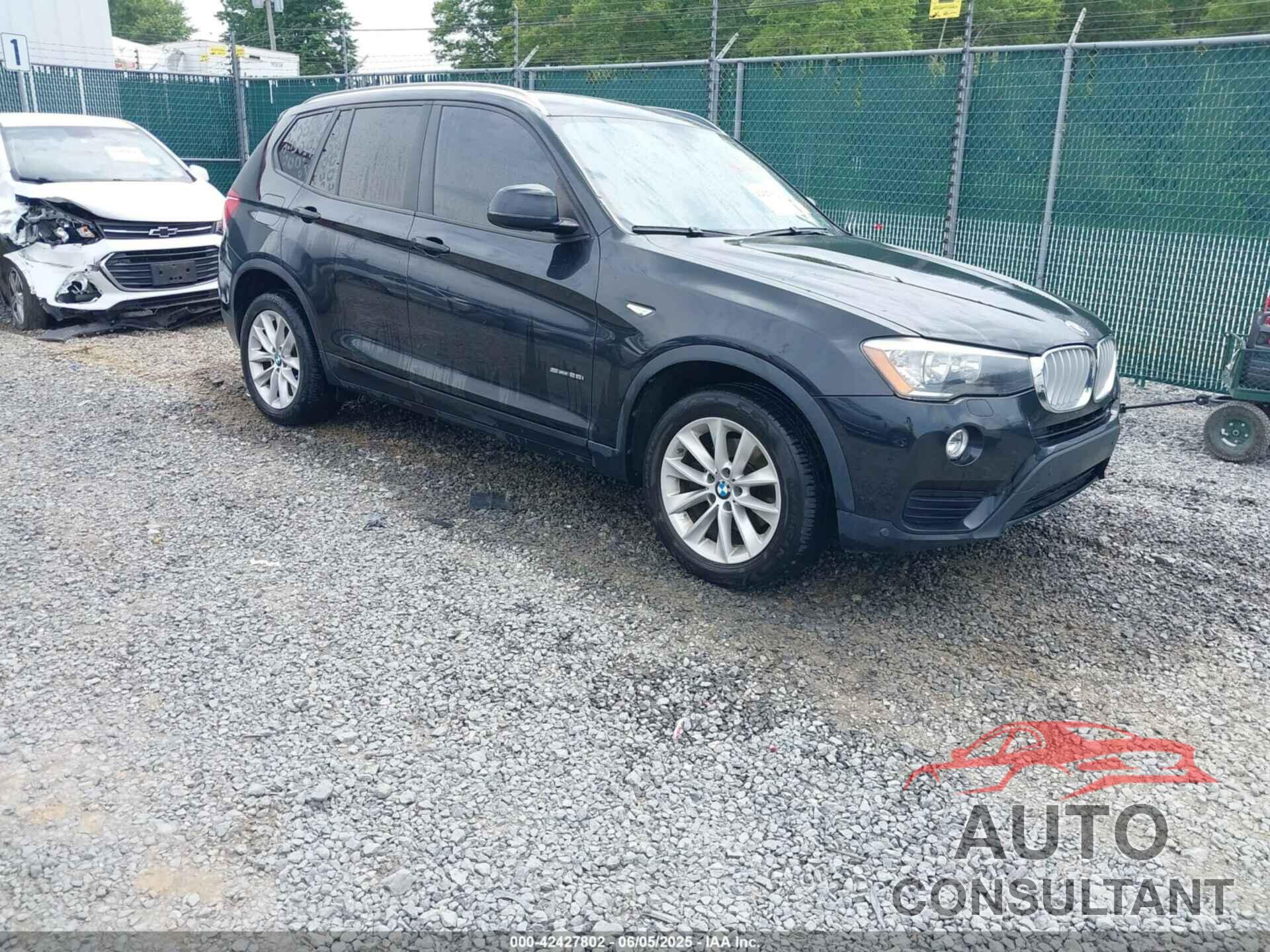 BMW X3 2017 - 5UXWZ7C55H0V85037