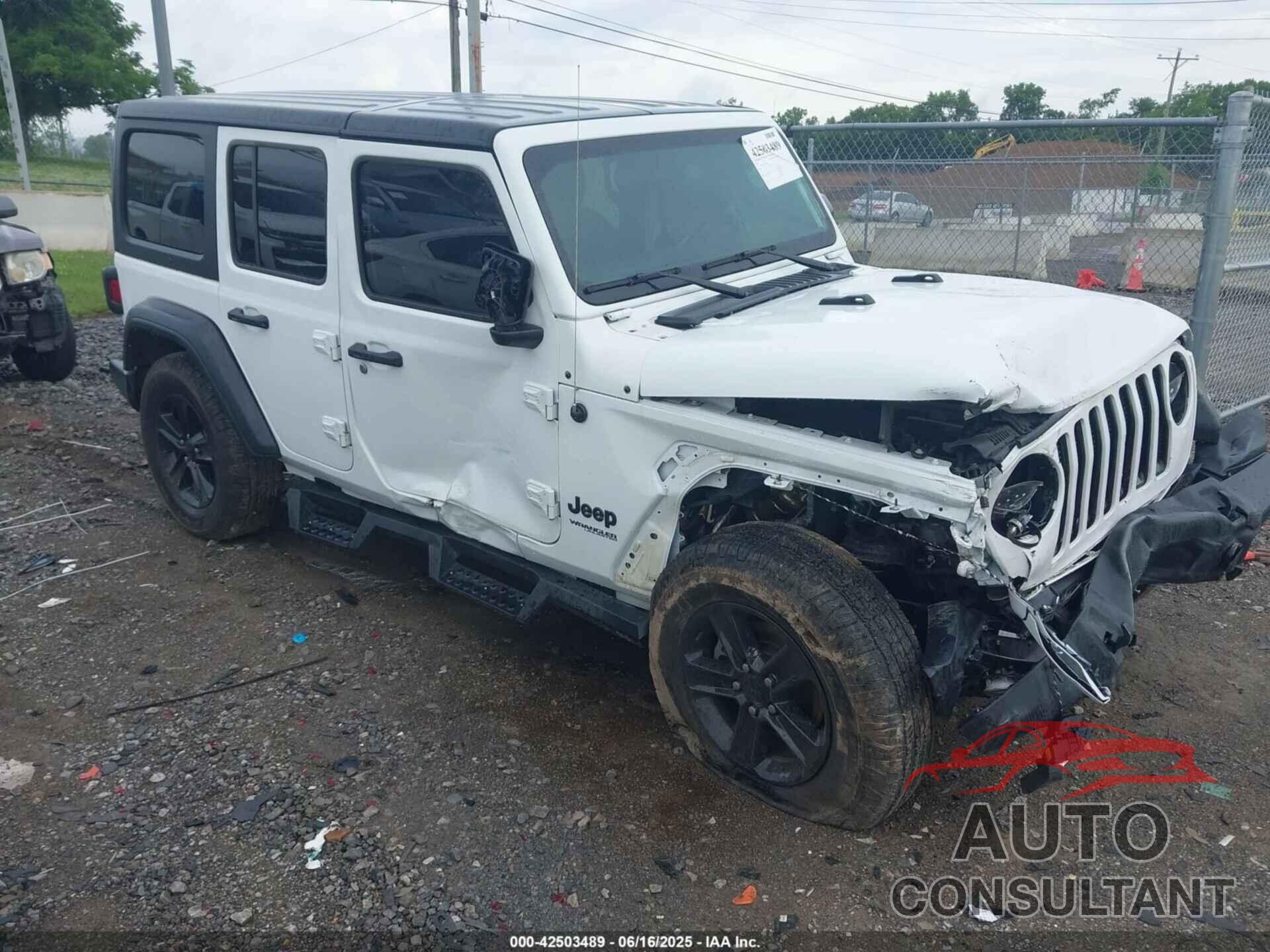 JEEP WRANGLER UNLIMITED 2022 - 1C4HJXDGXNW201781