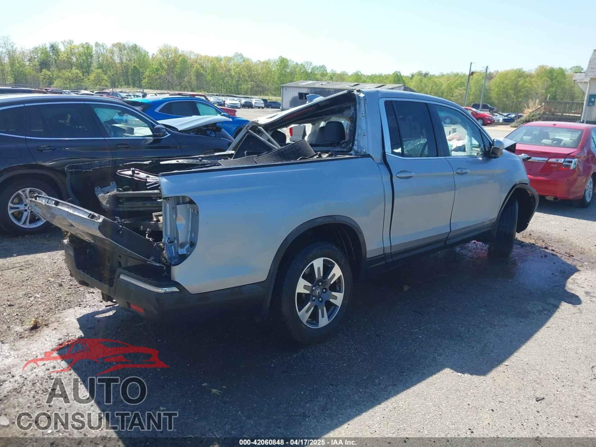 HONDA RIDGELINE 2017 - 5FPYK3F53HB007790