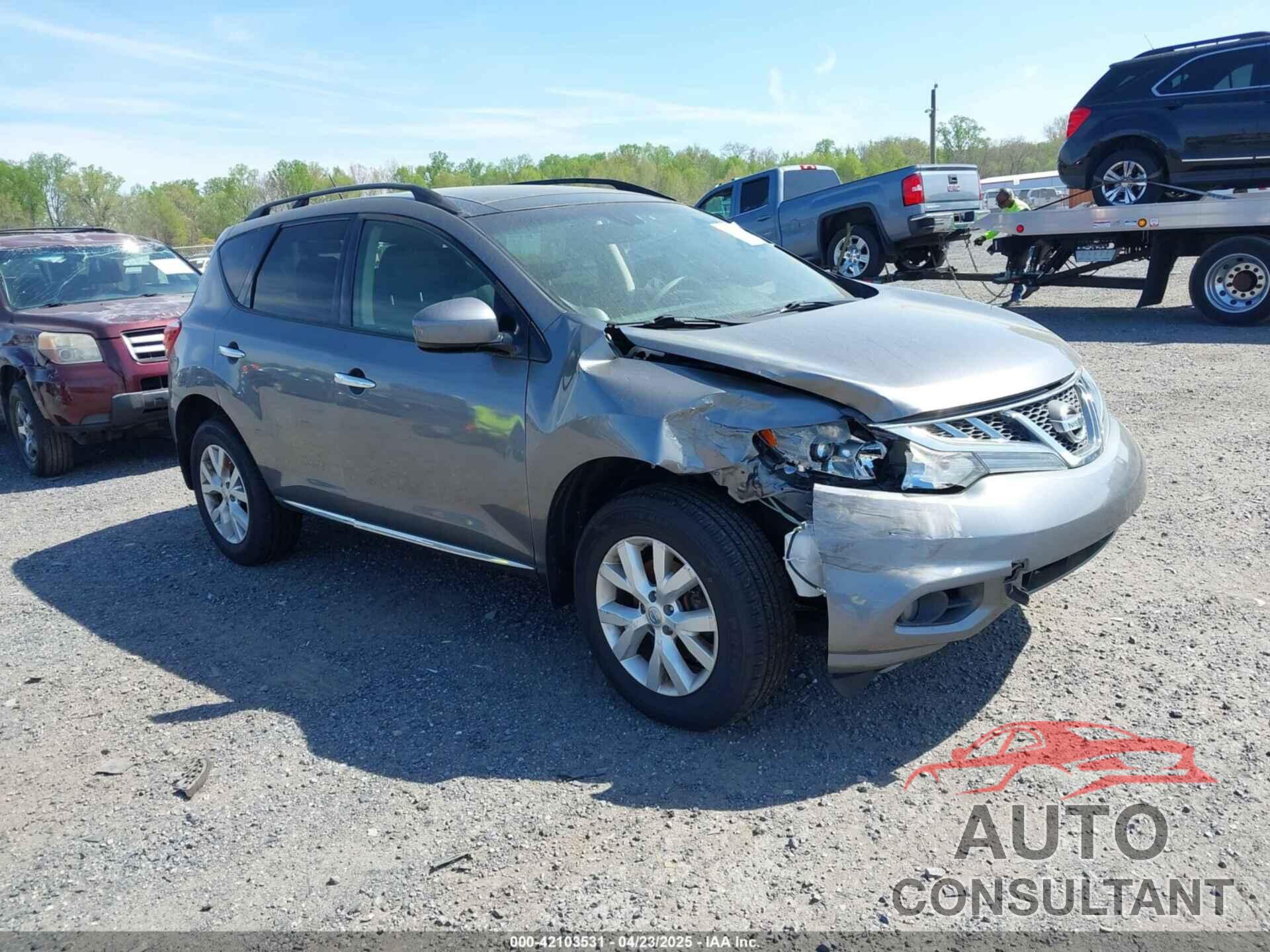NISSAN MURANO 2013 - JN8AZ1MW0DW319839
