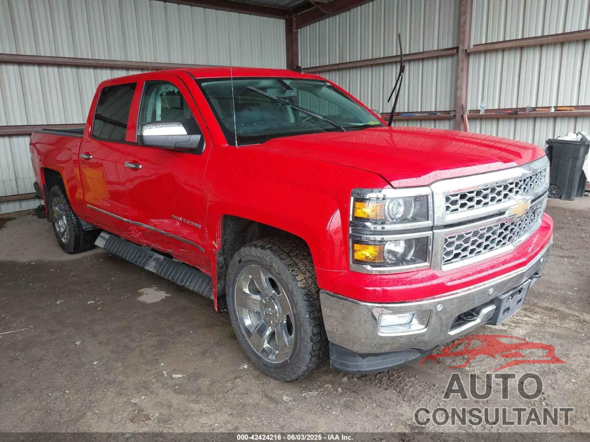 CHEVROLET SILVERADO 1500 2014 - 3GCUKSEC9EG418523