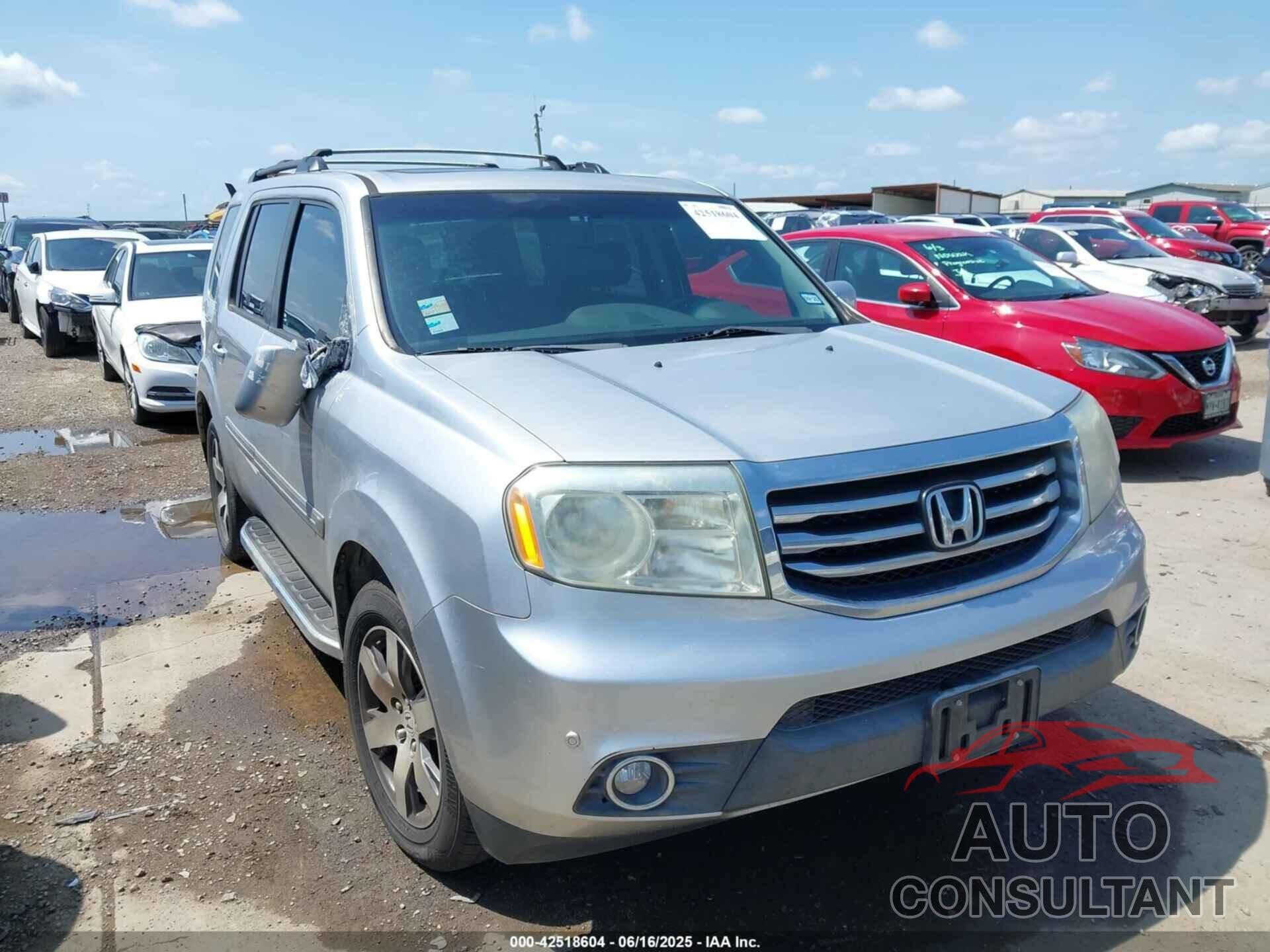 HONDA PILOT 2012 - 5FNYF3H97CB023450