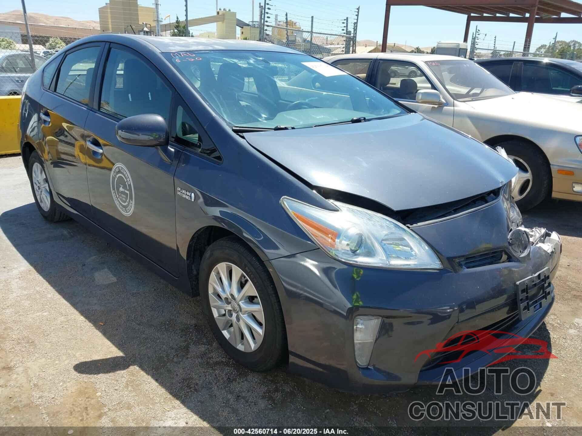 TOYOTA PRIUS PLUG-IN 2014 - JTDKN3DP6E3062317