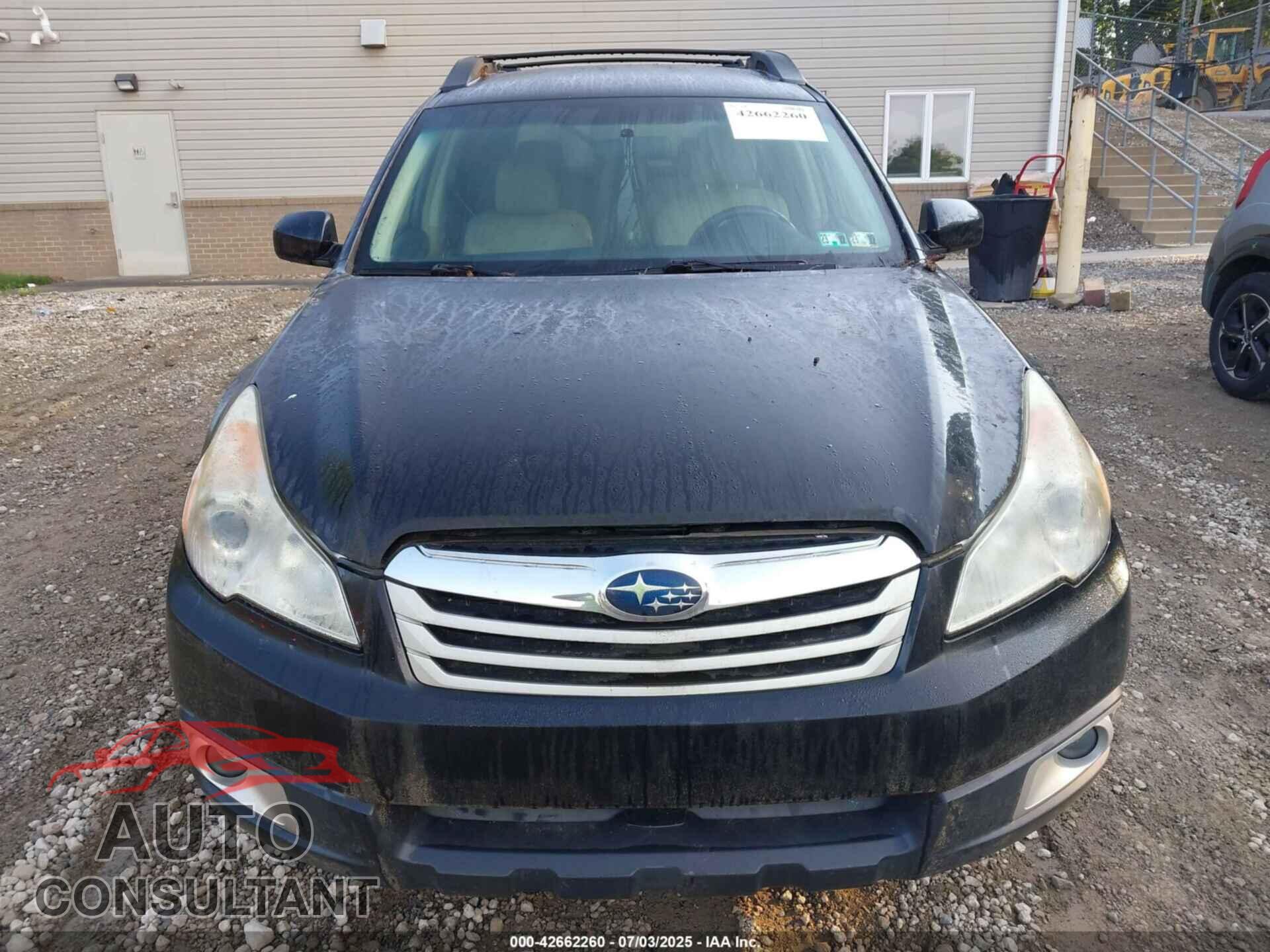 SUBARU OUTBACK 2012 - 4S4BRHEC8C3241741