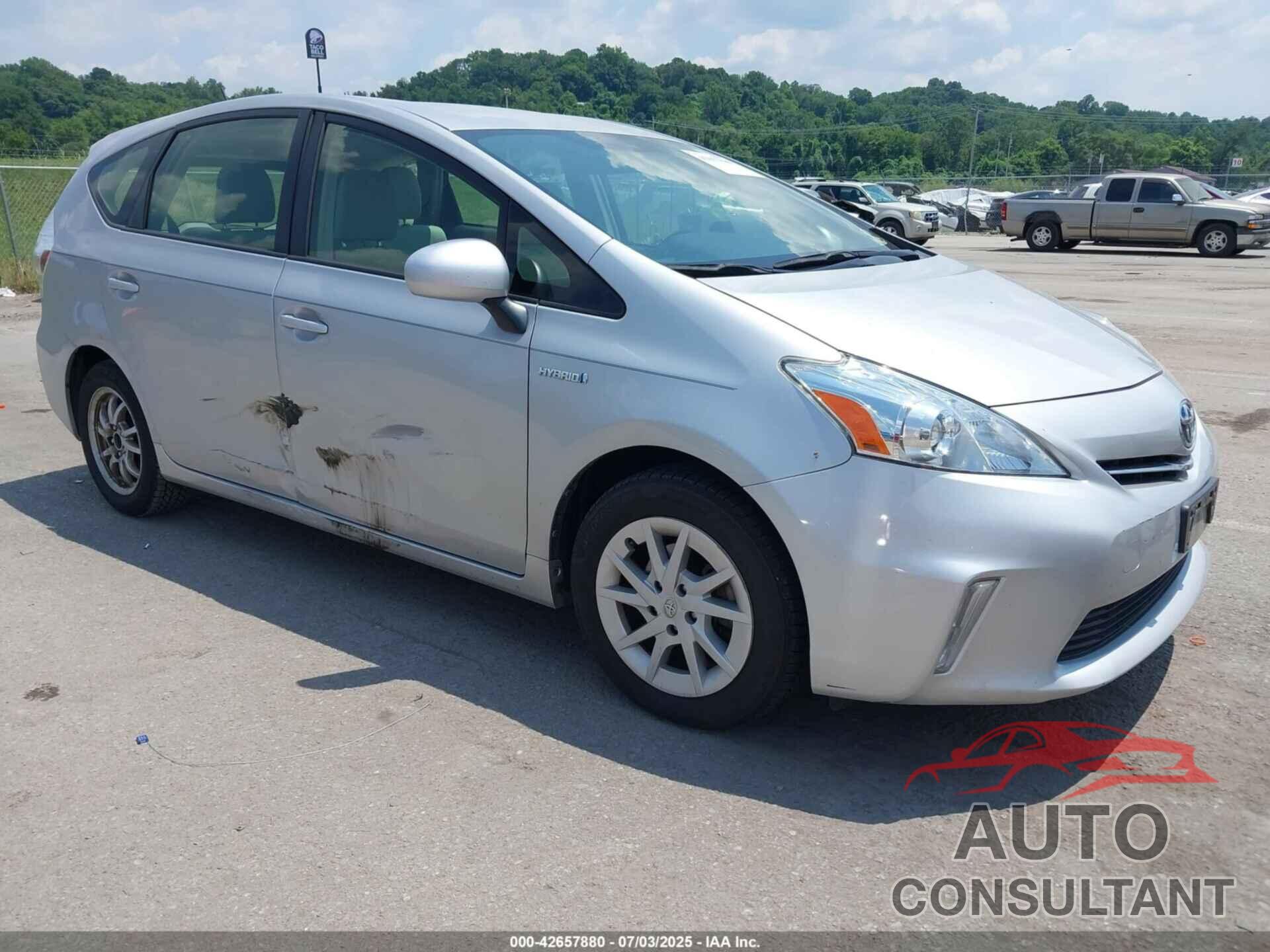 TOYOTA PRIUS V 2014 - JTDZN3EU1EJ008390