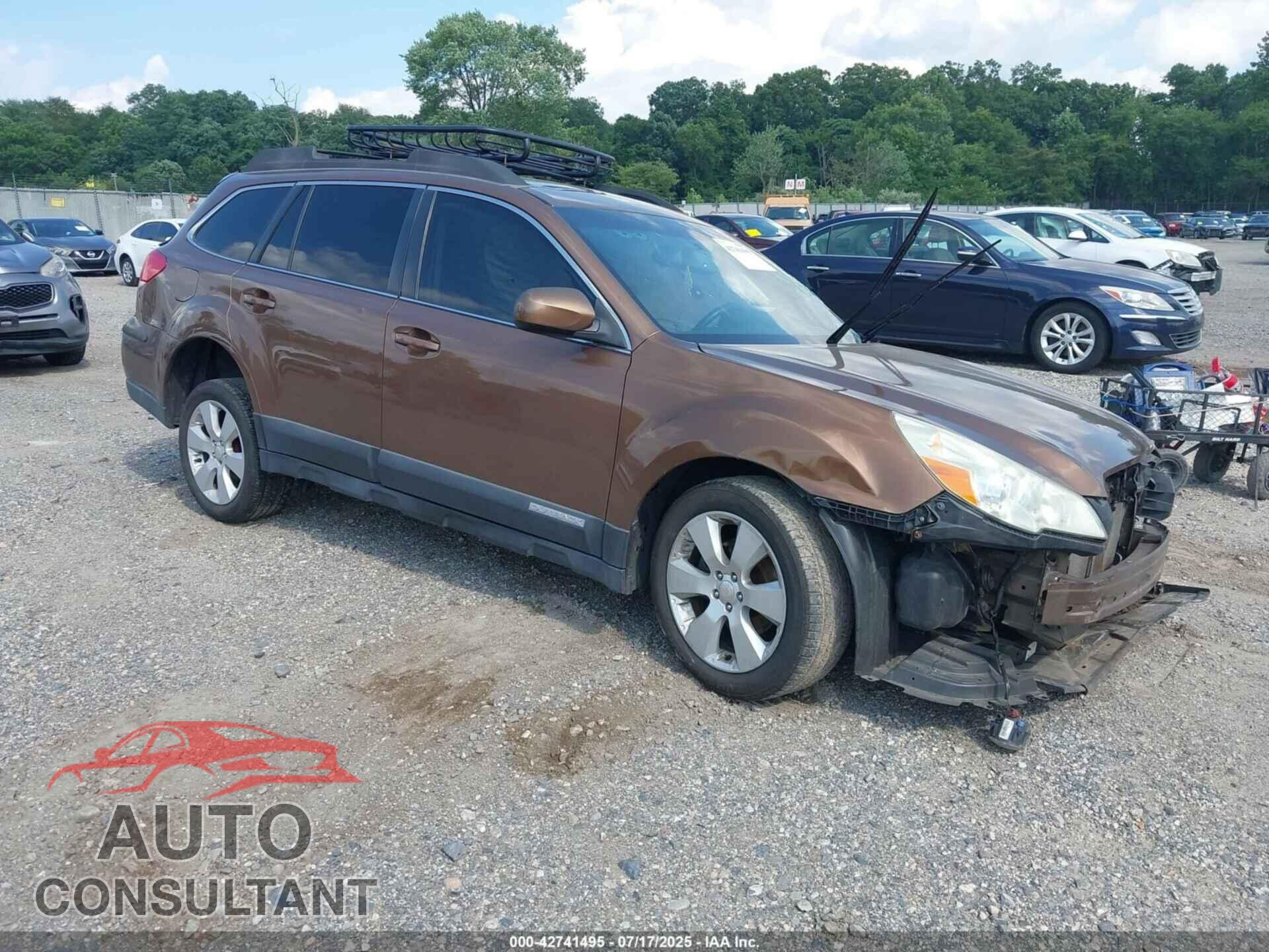 SUBARU OUTBACK 2011 - 4S4BRBGC8B3320738