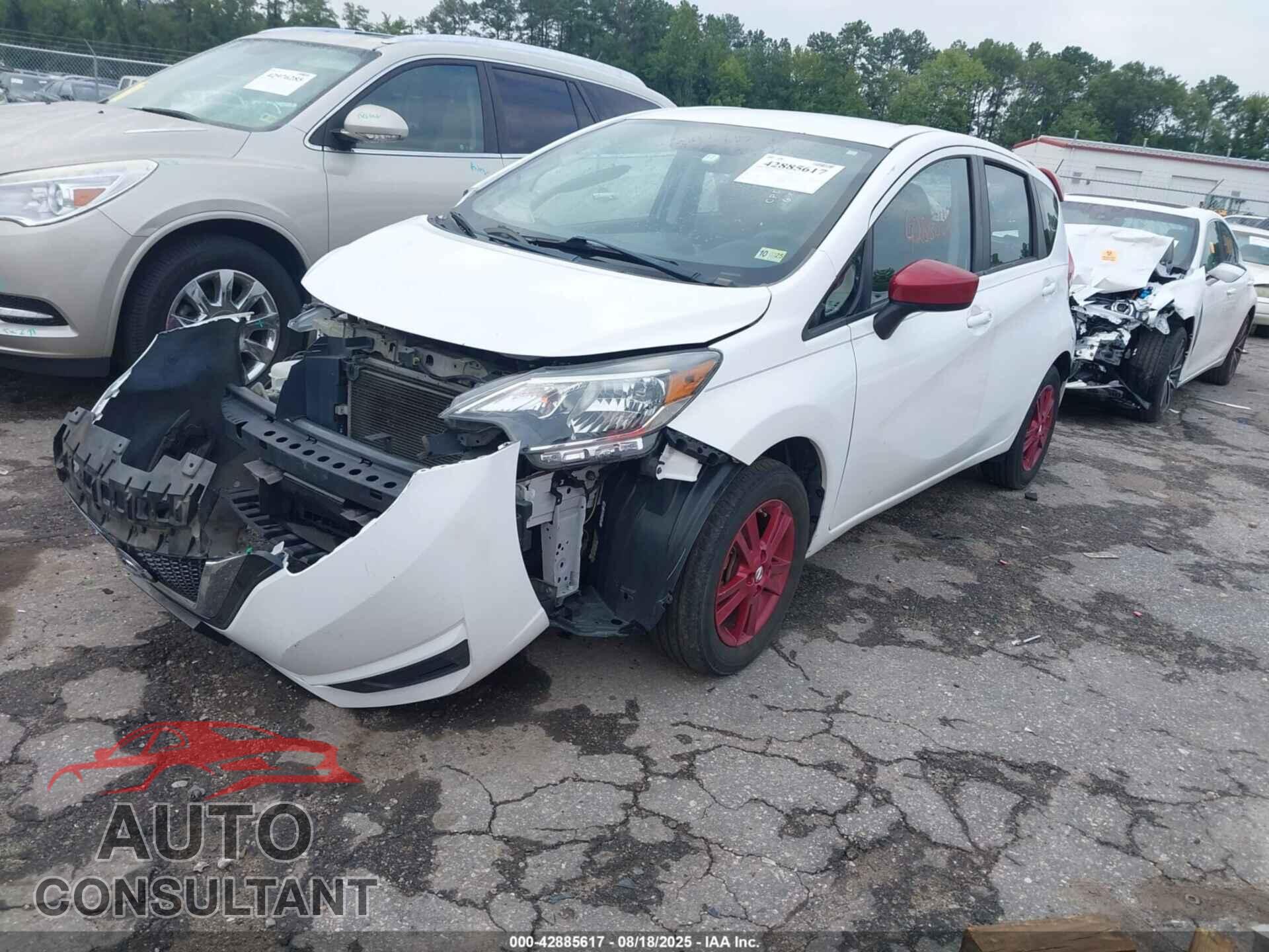 NISSAN VERSA NOTE 2017 - 3N1CE2CP3HL365342
