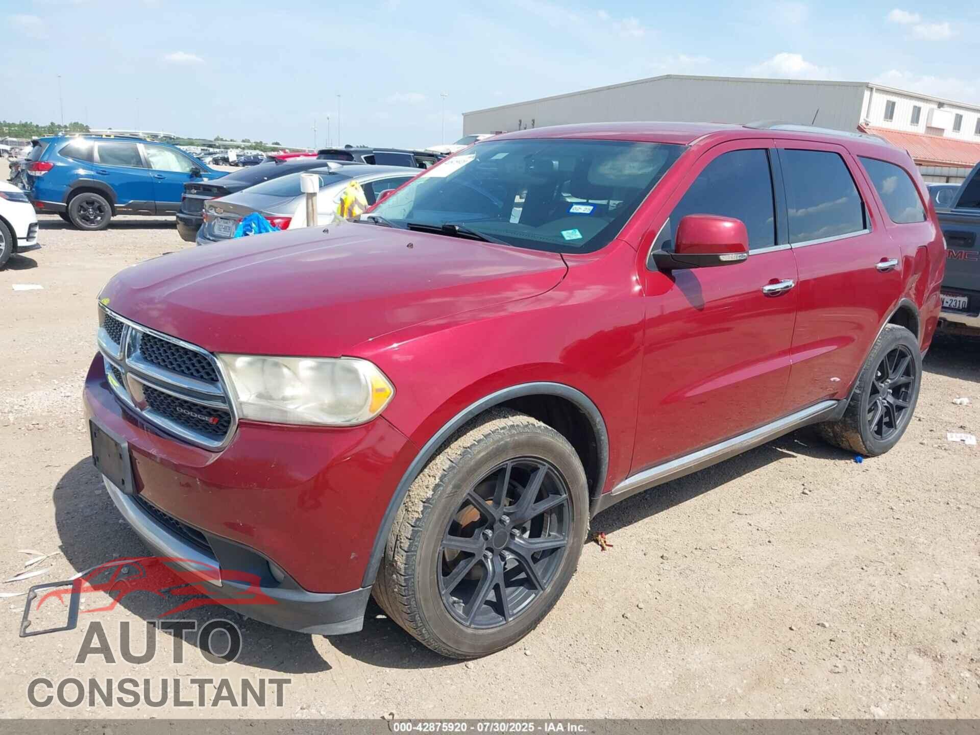 DODGE DURANGO 2013 - 1C4RDHDG8DC665153