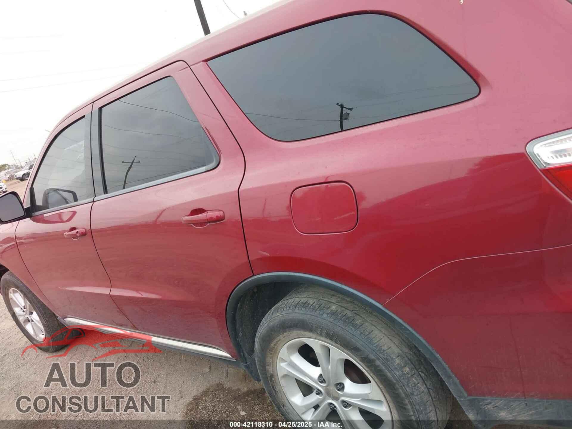DODGE DURANGO 2013 - 1C4RDHAG6DC527342
